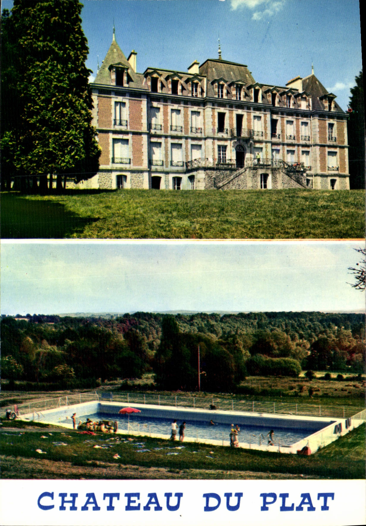 CPSM VALLIERES château du plat