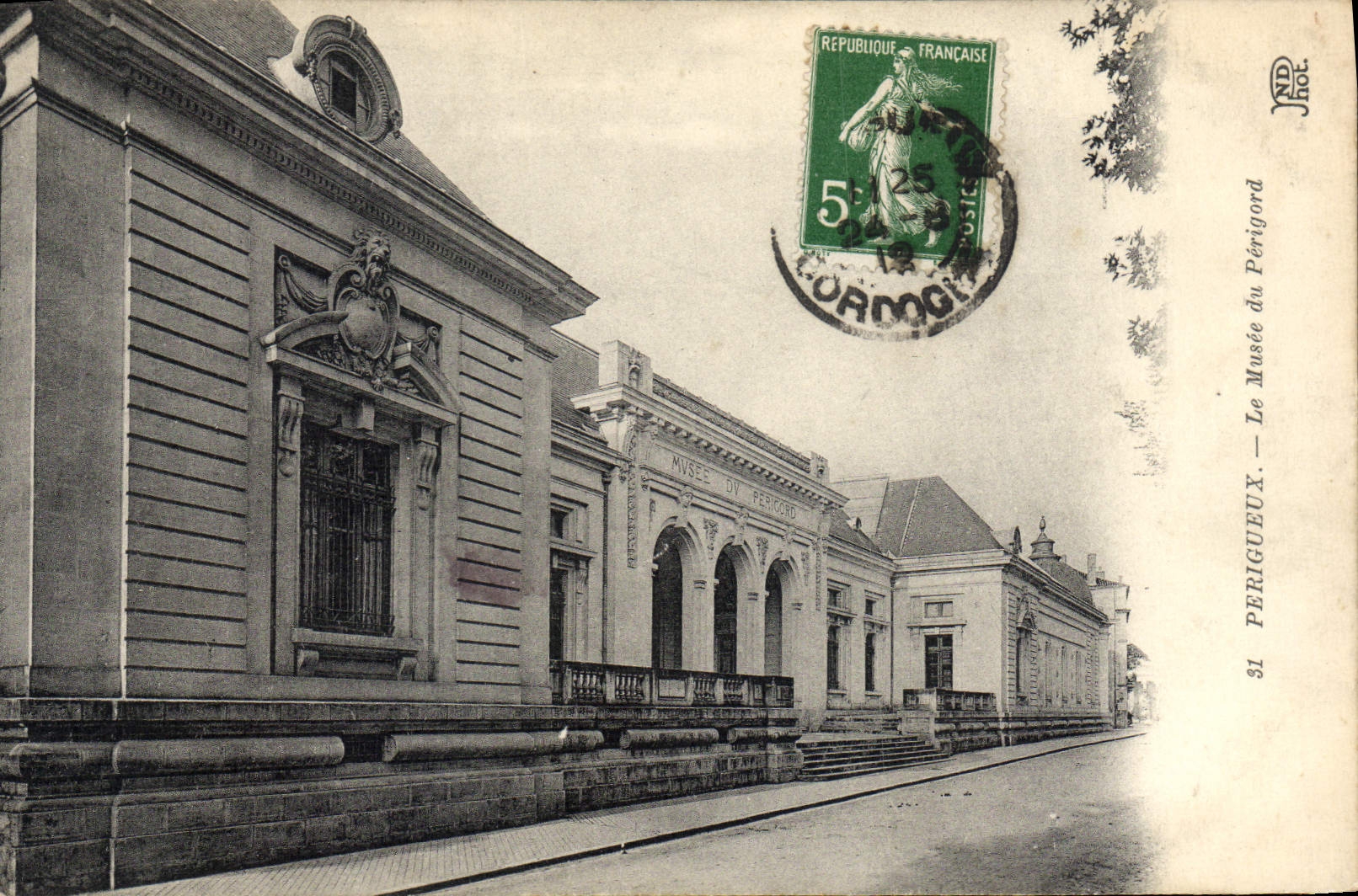 CPA PERIGUEUX musée du Périgord