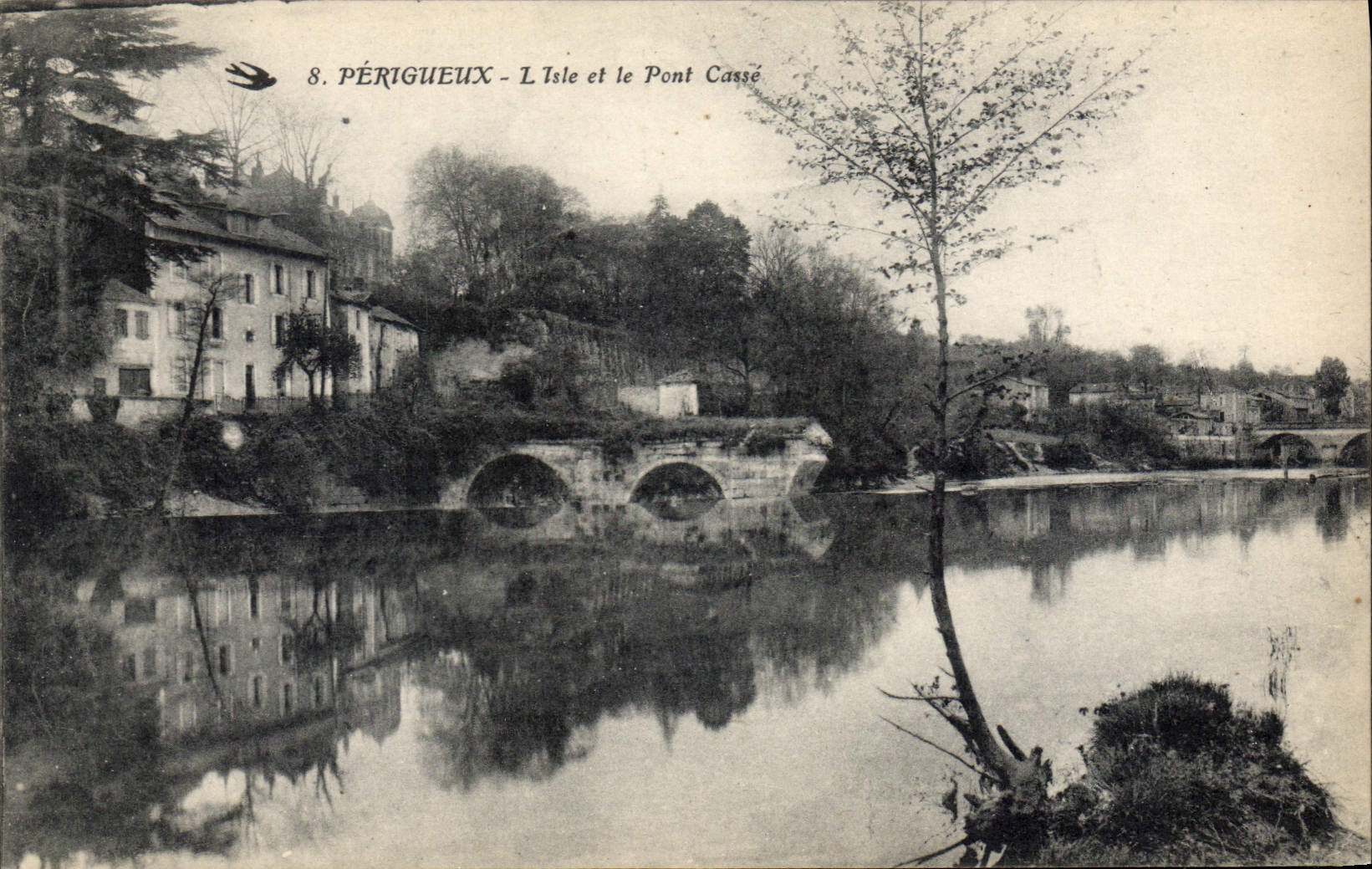CPA PERIGUEUX Isle et pont Cassé