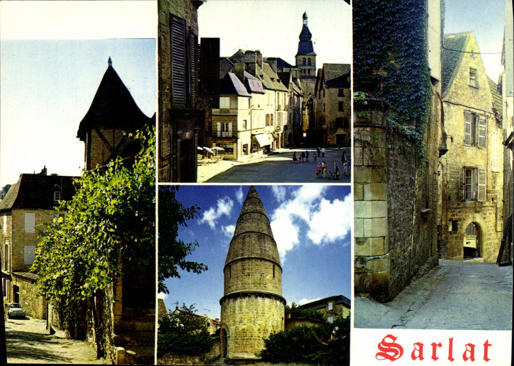 CPSM SARLAT ville historique