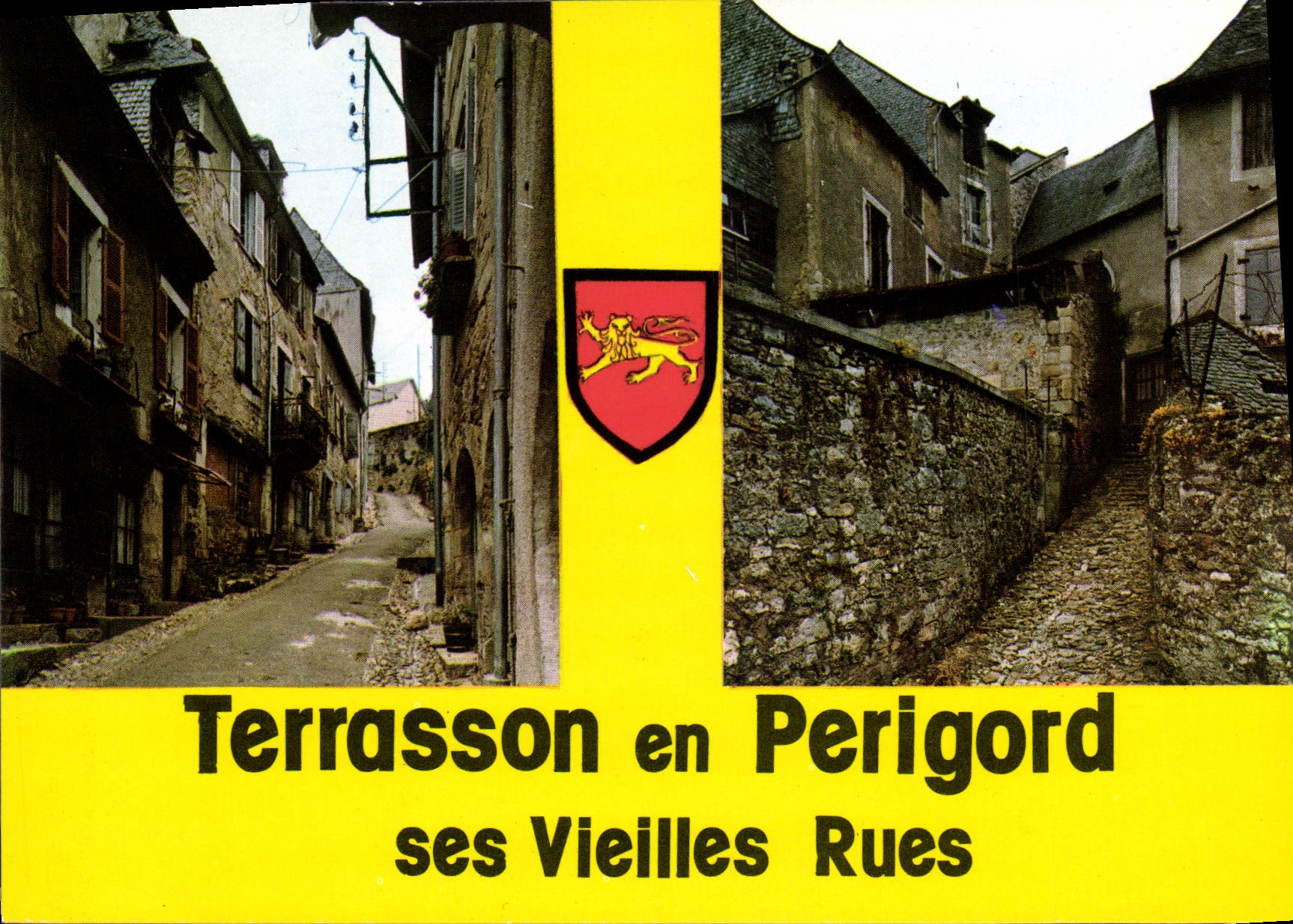 CPSM TERRASSON vieilles ruelles
