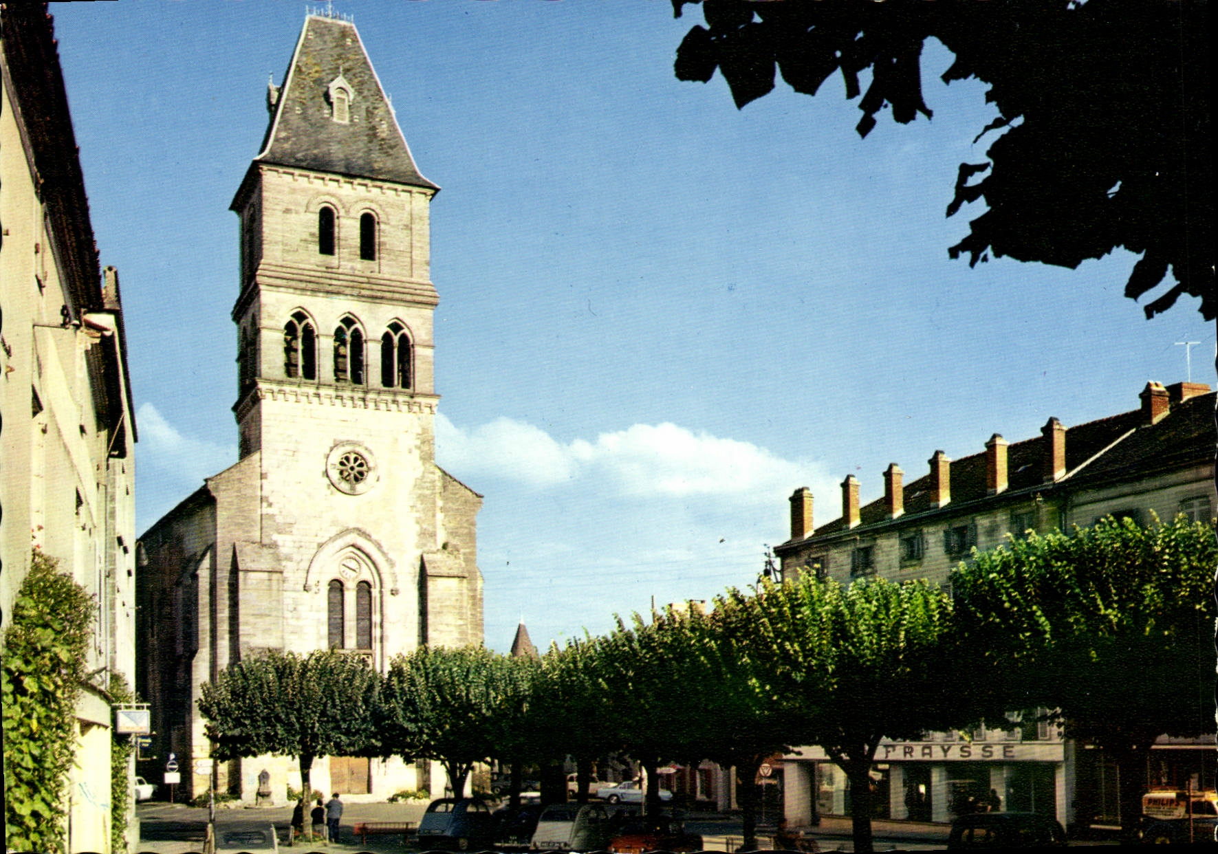 CPSM THIVIERS église