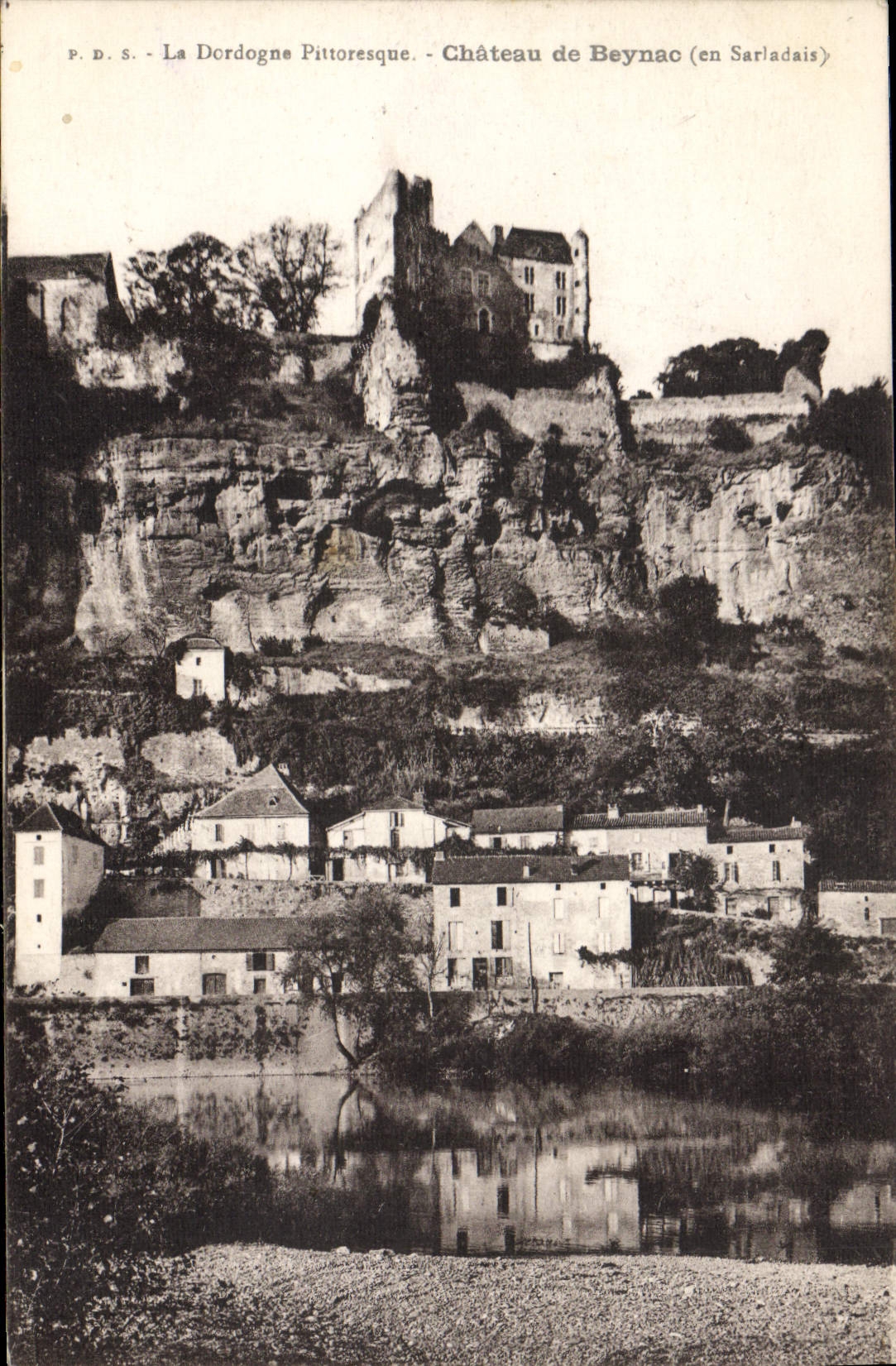 CPA château de BEYNAC