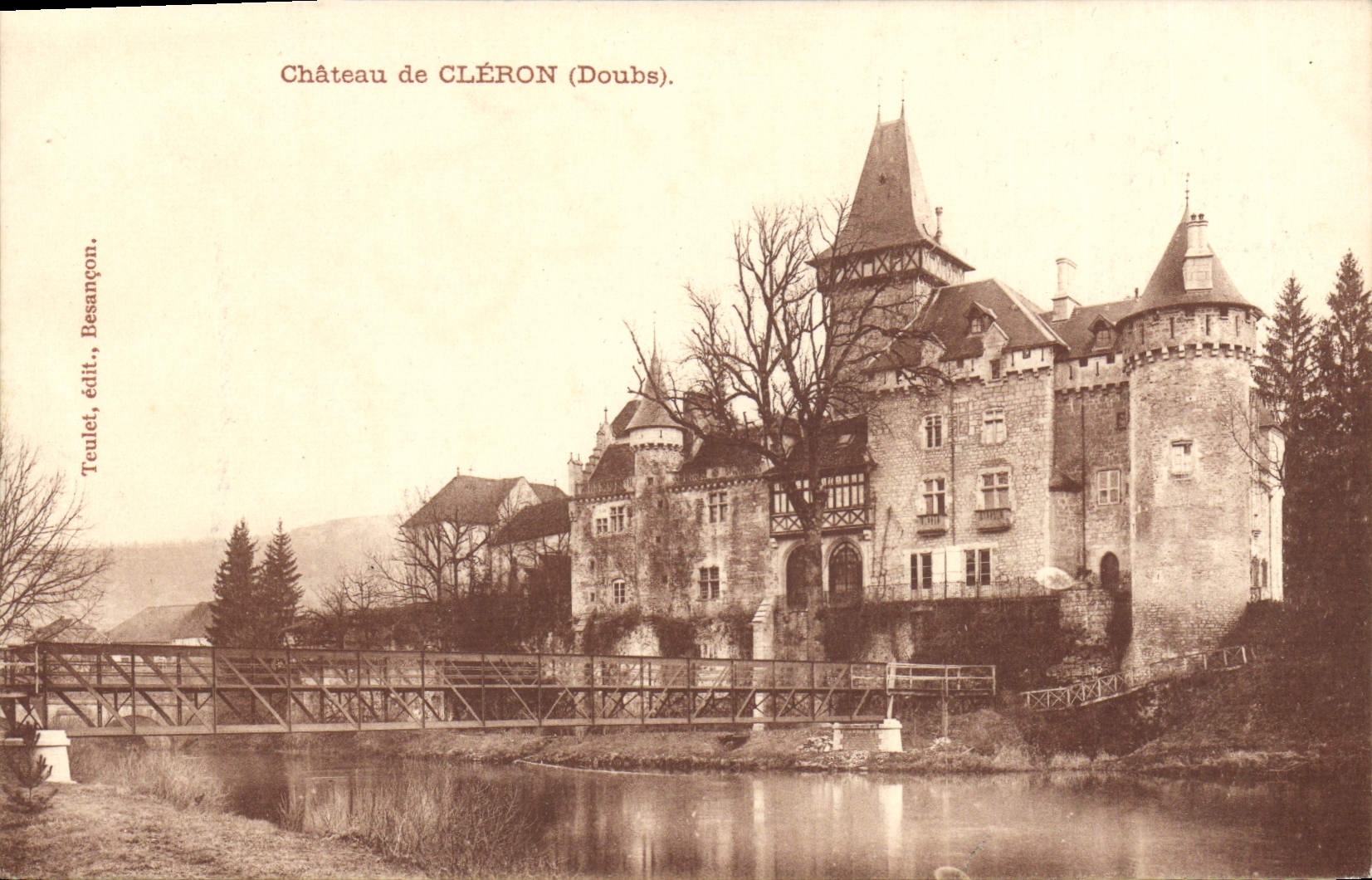 CPA Chateau De Cleron
