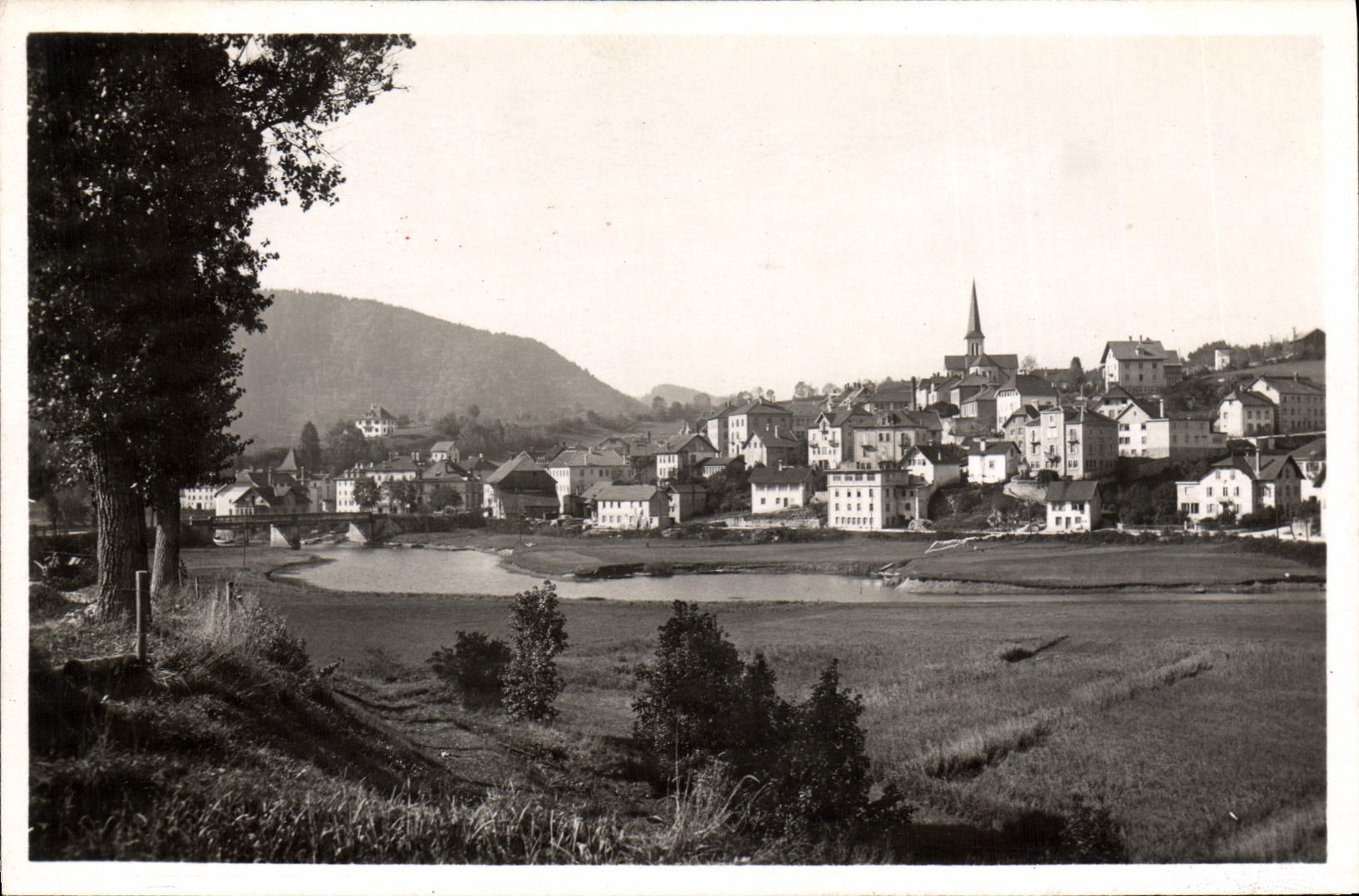 CPA Villers Le Lac Depuis La Route Des Pargots