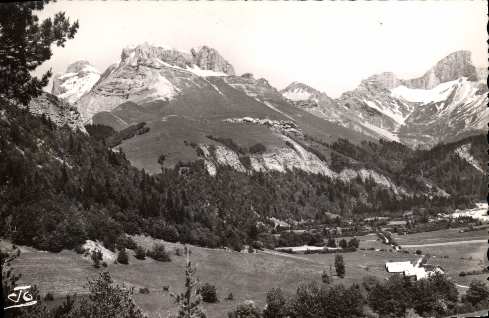 CPA Lus La Croix Haute La Vallee De Grange