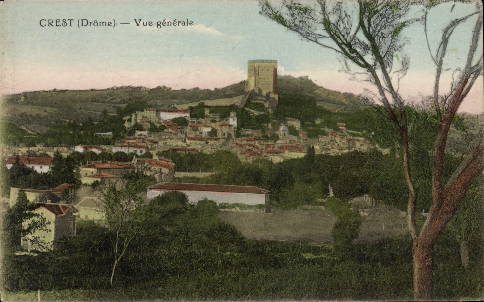 CPA Crest Vue Generale