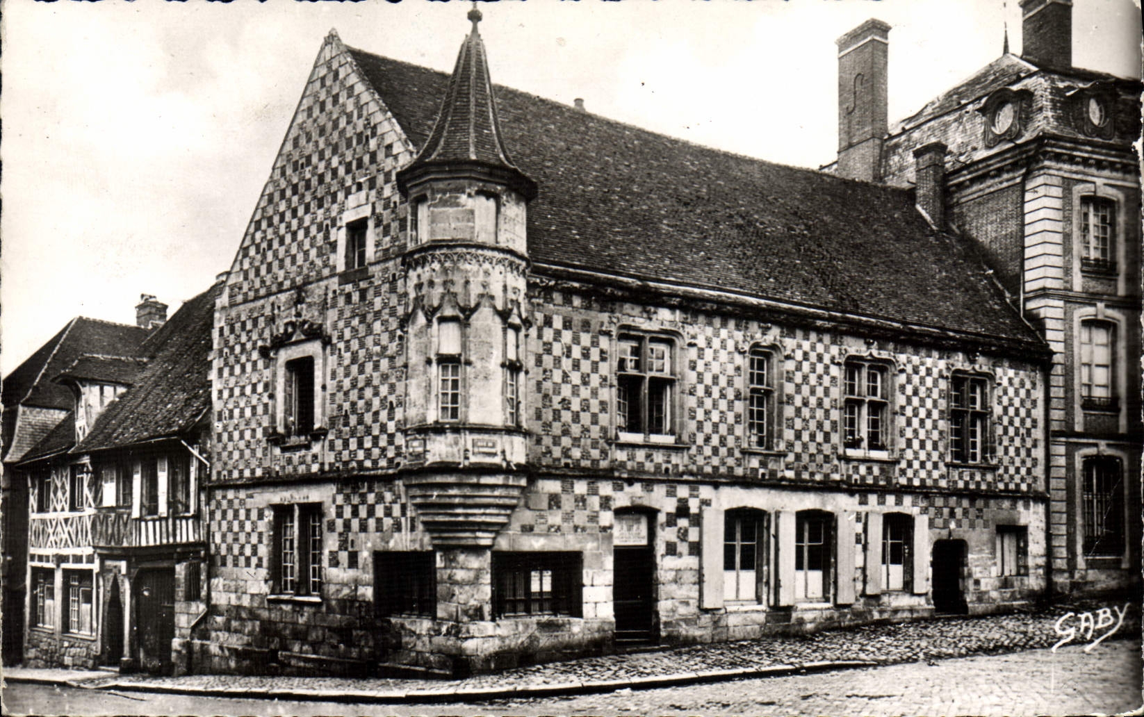 CPA Verneuil Sur Avre Maison rue du canon