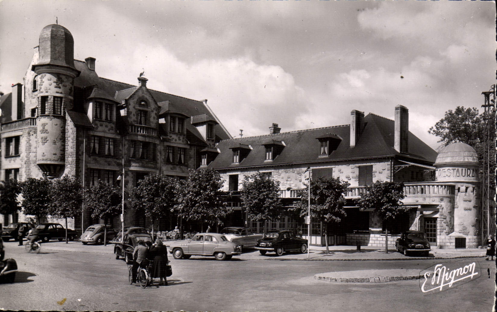 CPA Vernon L'Hotel De Strasbourg Place D'Evreux