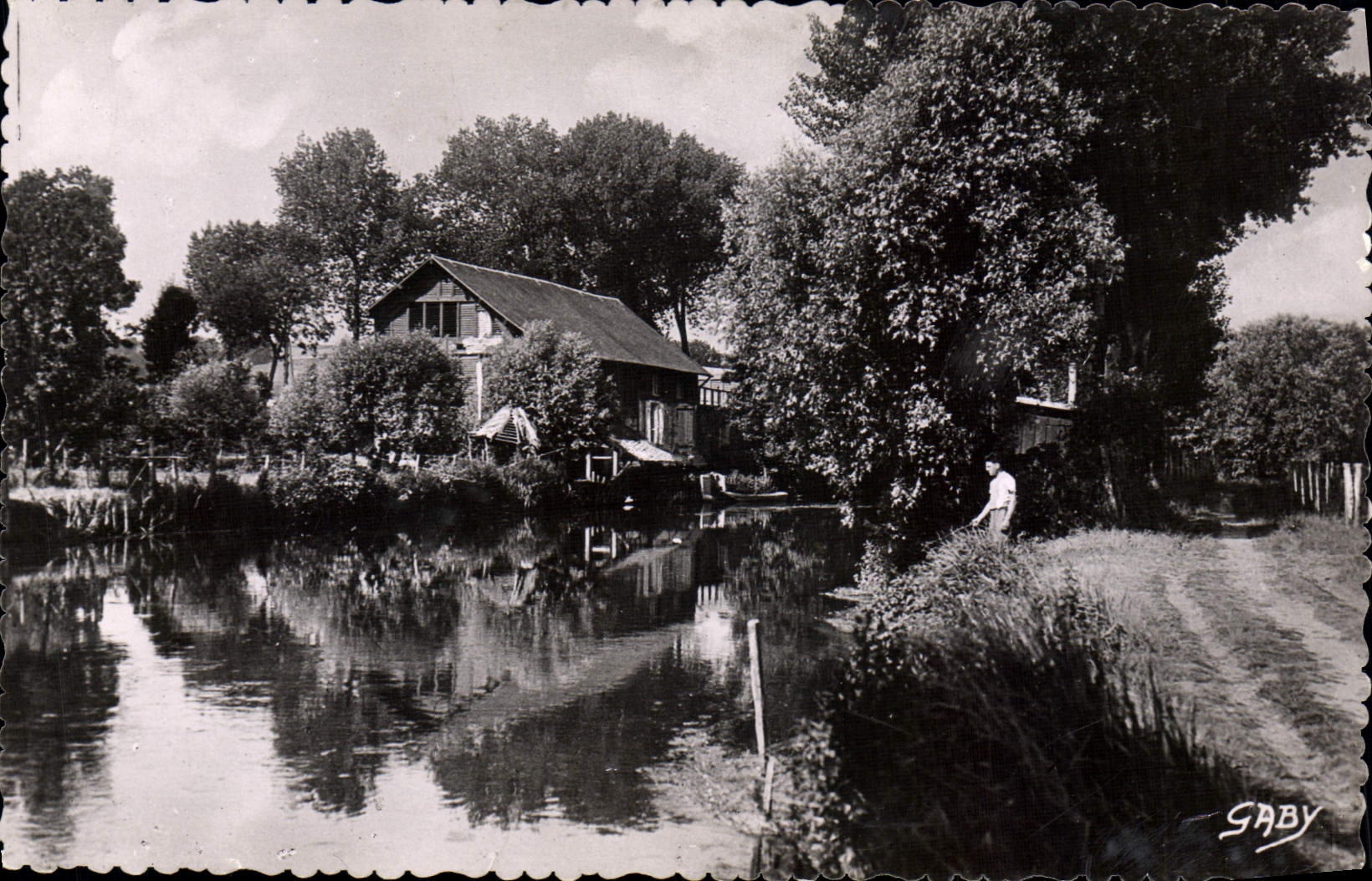 CPA Pacy Sur Eure Un Joil Paysage Sur I'Eure