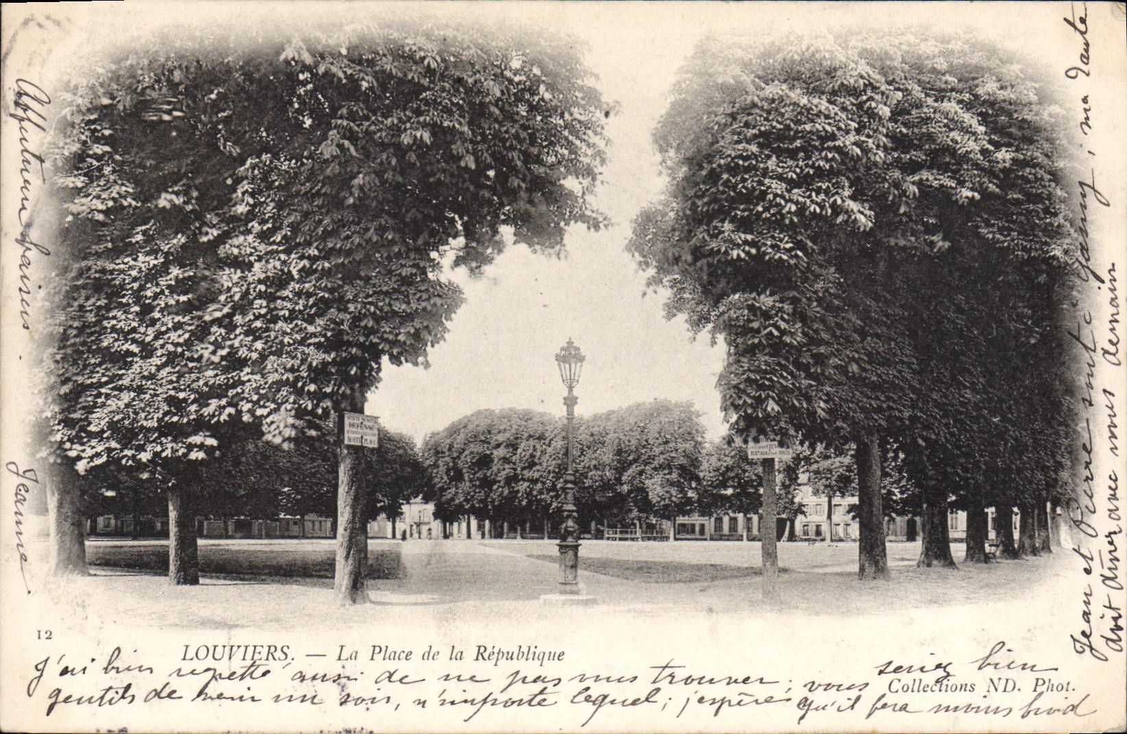 CPA Louviers La Place De La Republique