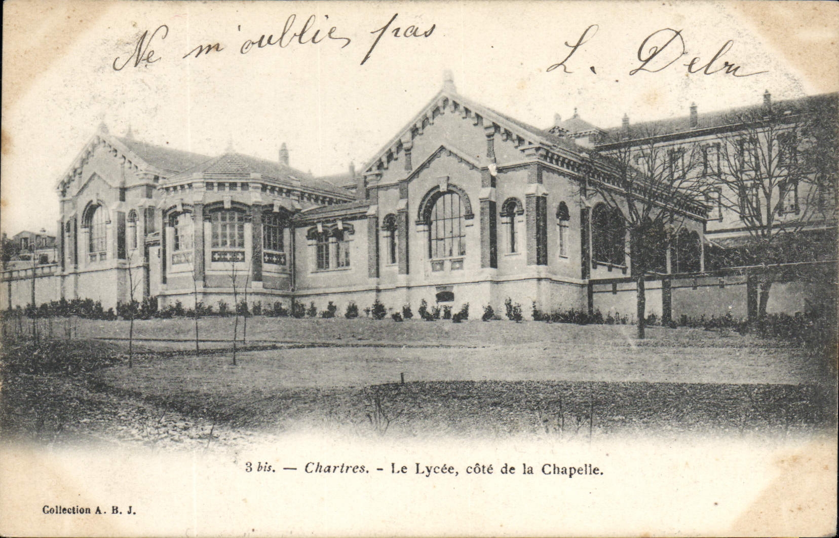 CPA Chartres Le Lycee Cote De La Chapelle