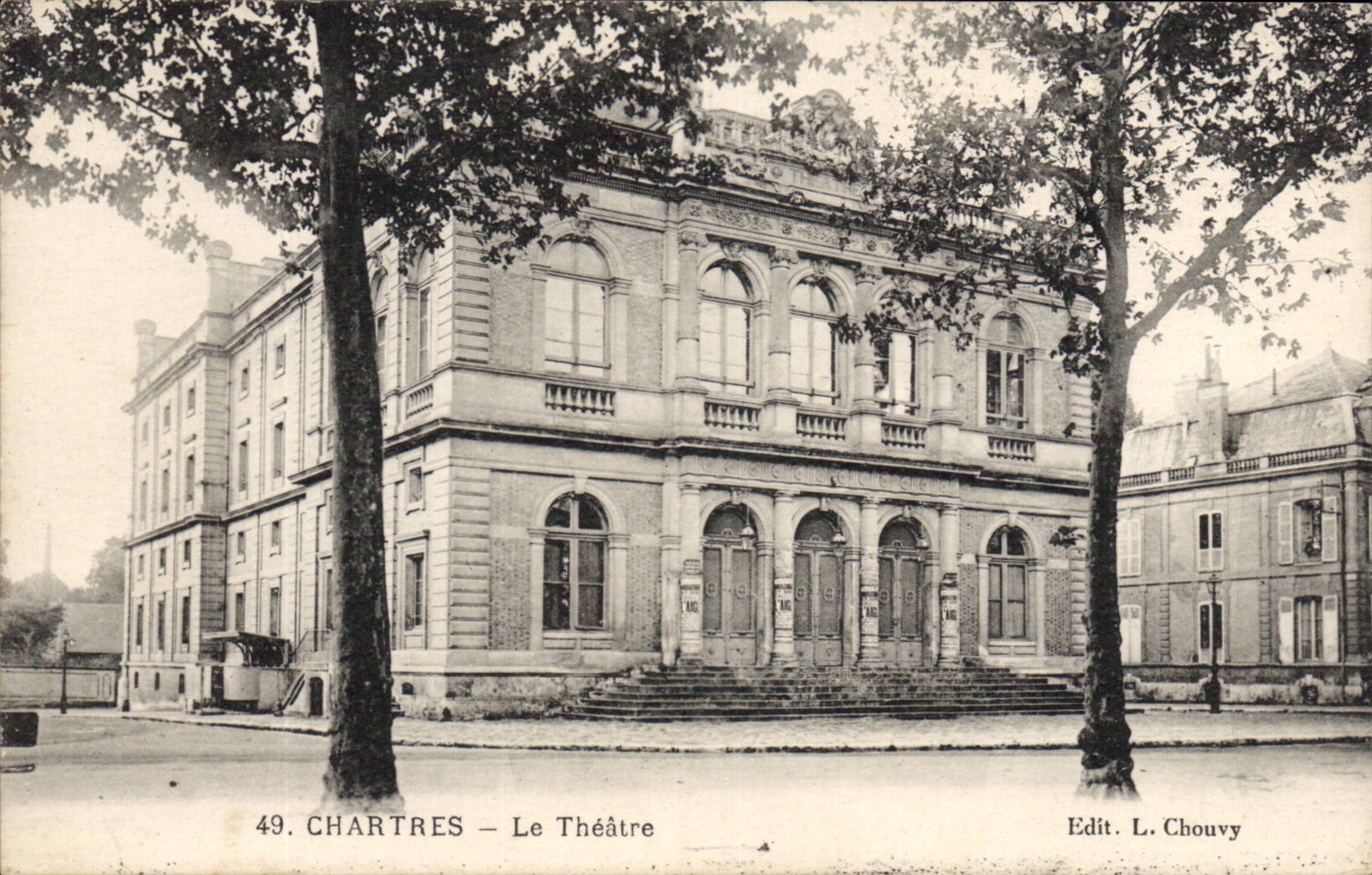 CPA Chartres Le Theatre
