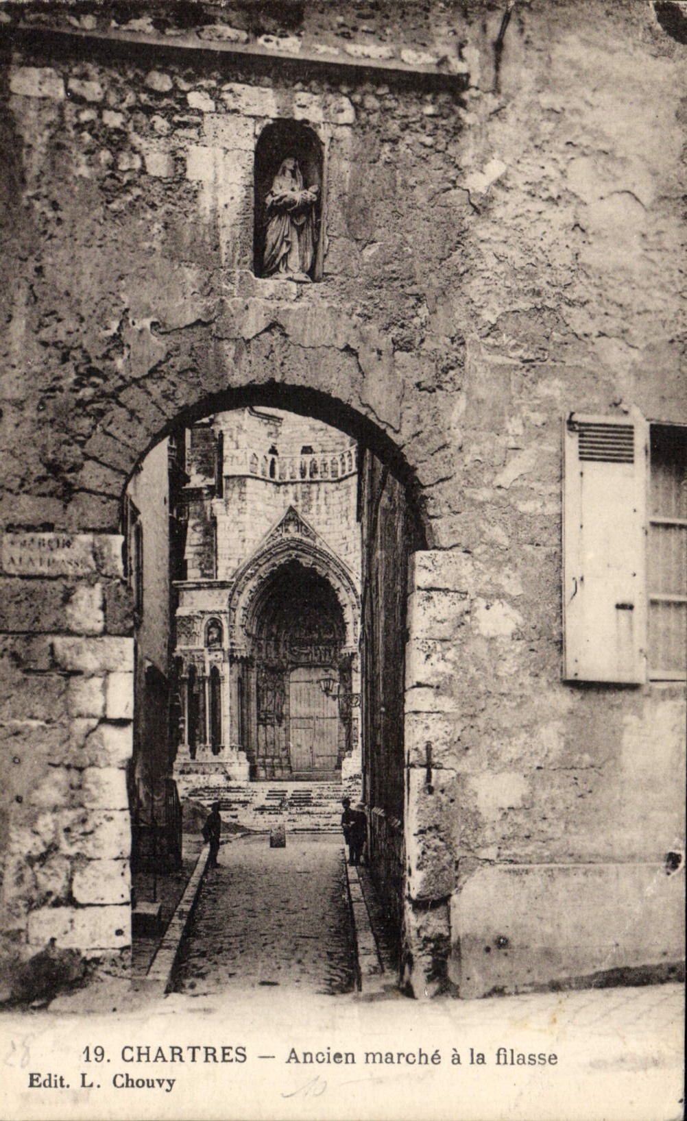 CPA Chartres Ancien Marché A La Filasse