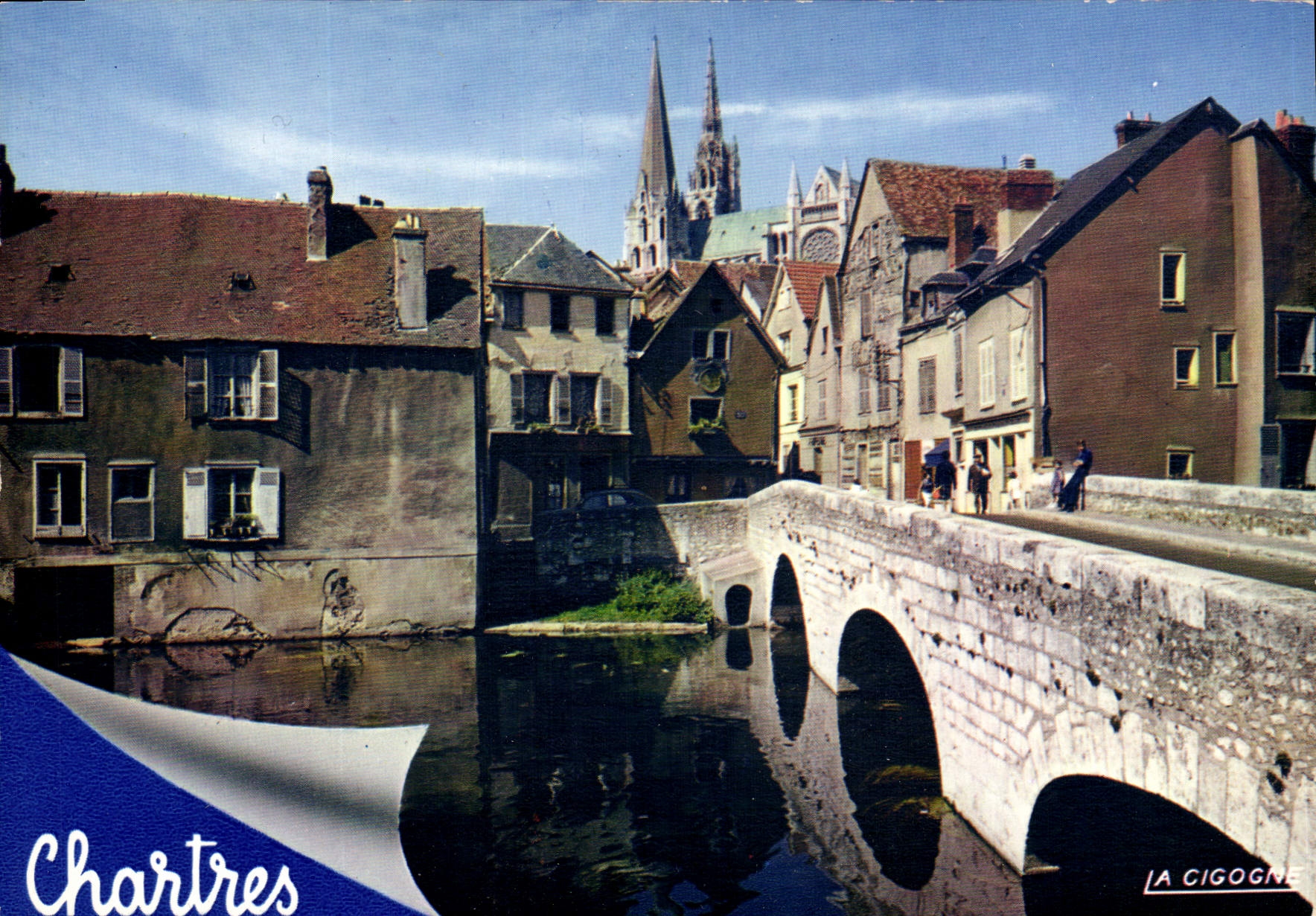 CPSM Chartres Le Pittoresque Des Bords De I'Eure