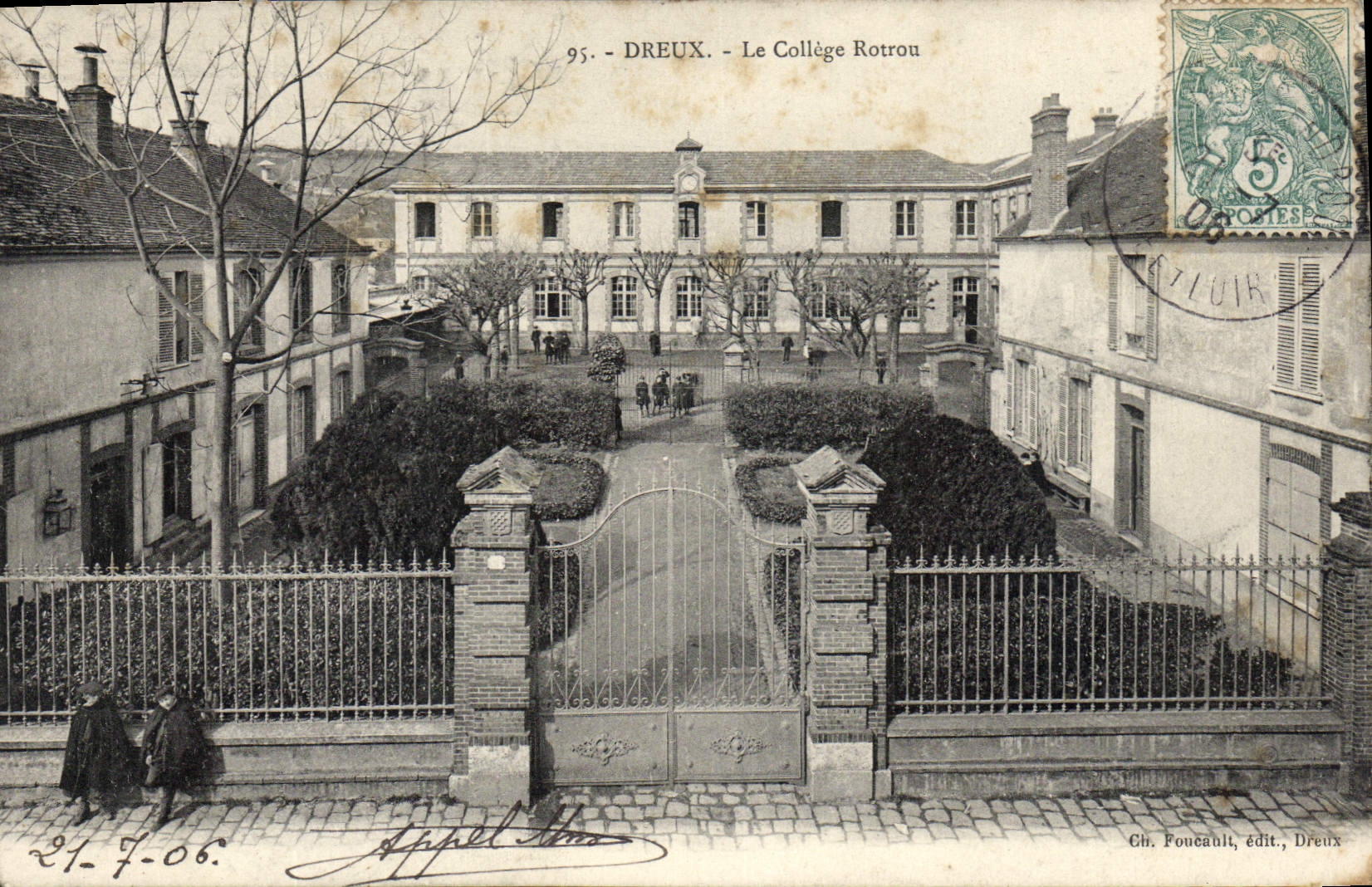 CPA Dreux Le College Rotrou