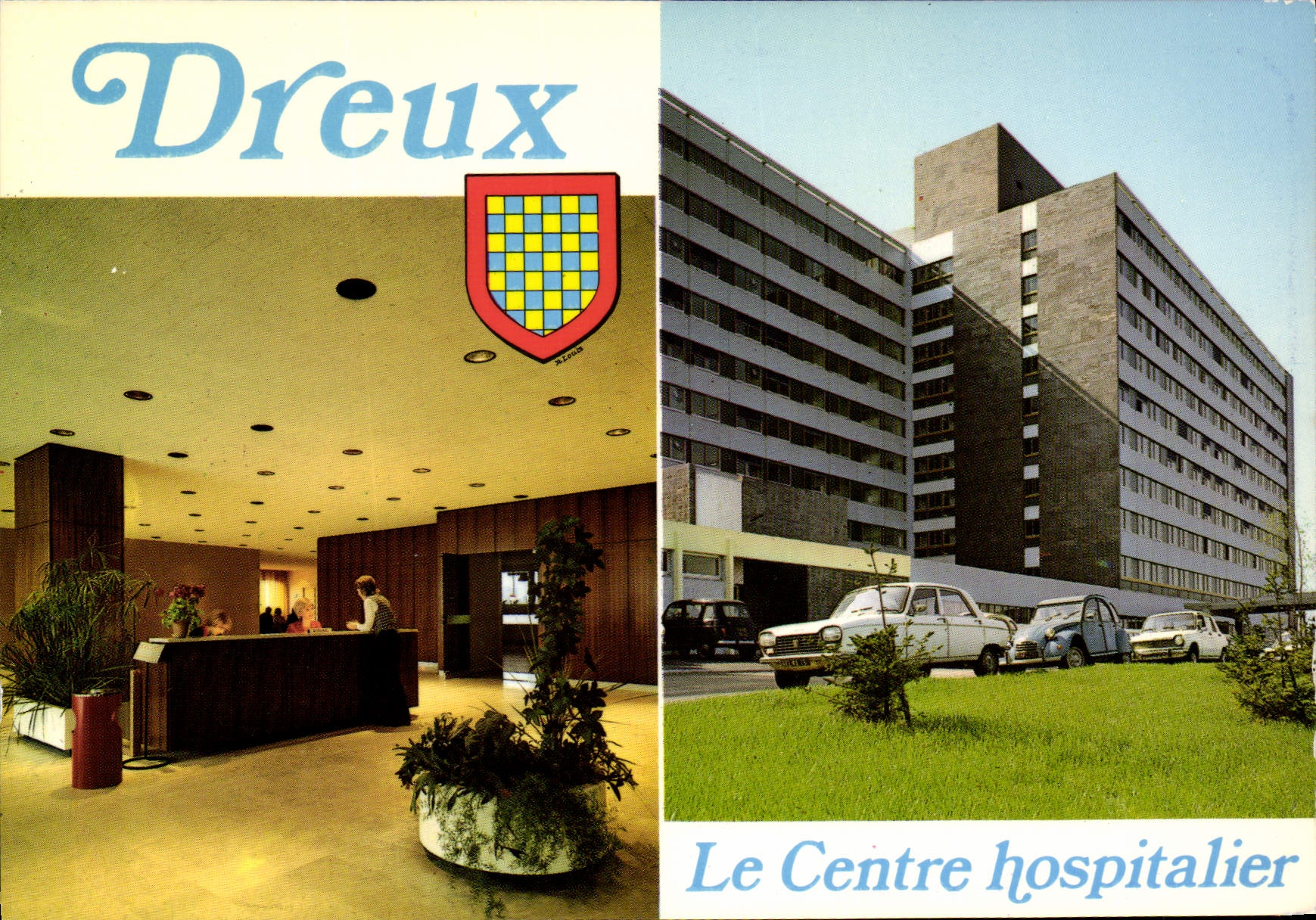 CPSM Dreux Le Centre Hospitalier