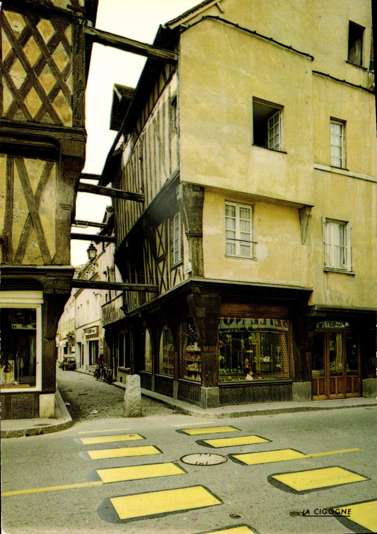 CPSM Dreux Vieilles Maisons Grande Rue