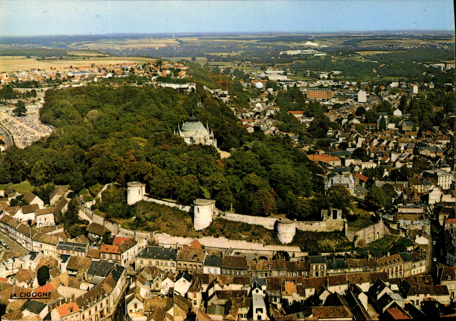 CPSM Dreux La Chapelle Royale Vue Generale