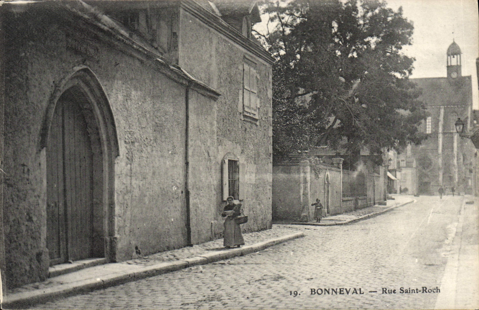 CPA Bonneval Rue Saint Roch