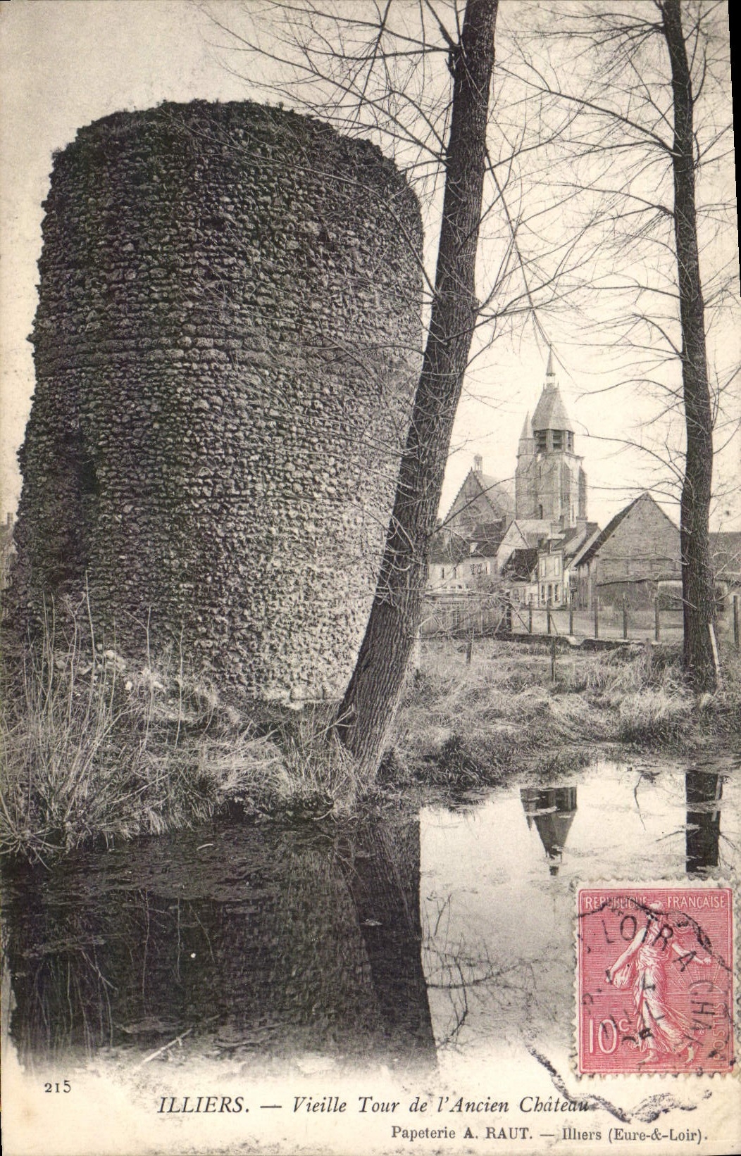 CPA Illiers Vieille Tour De I'Ancien Chateau