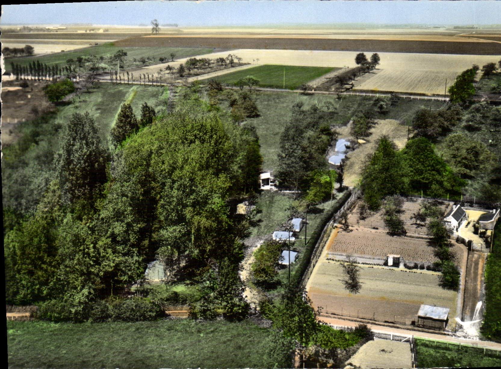 CPSM Auneau Le Camping