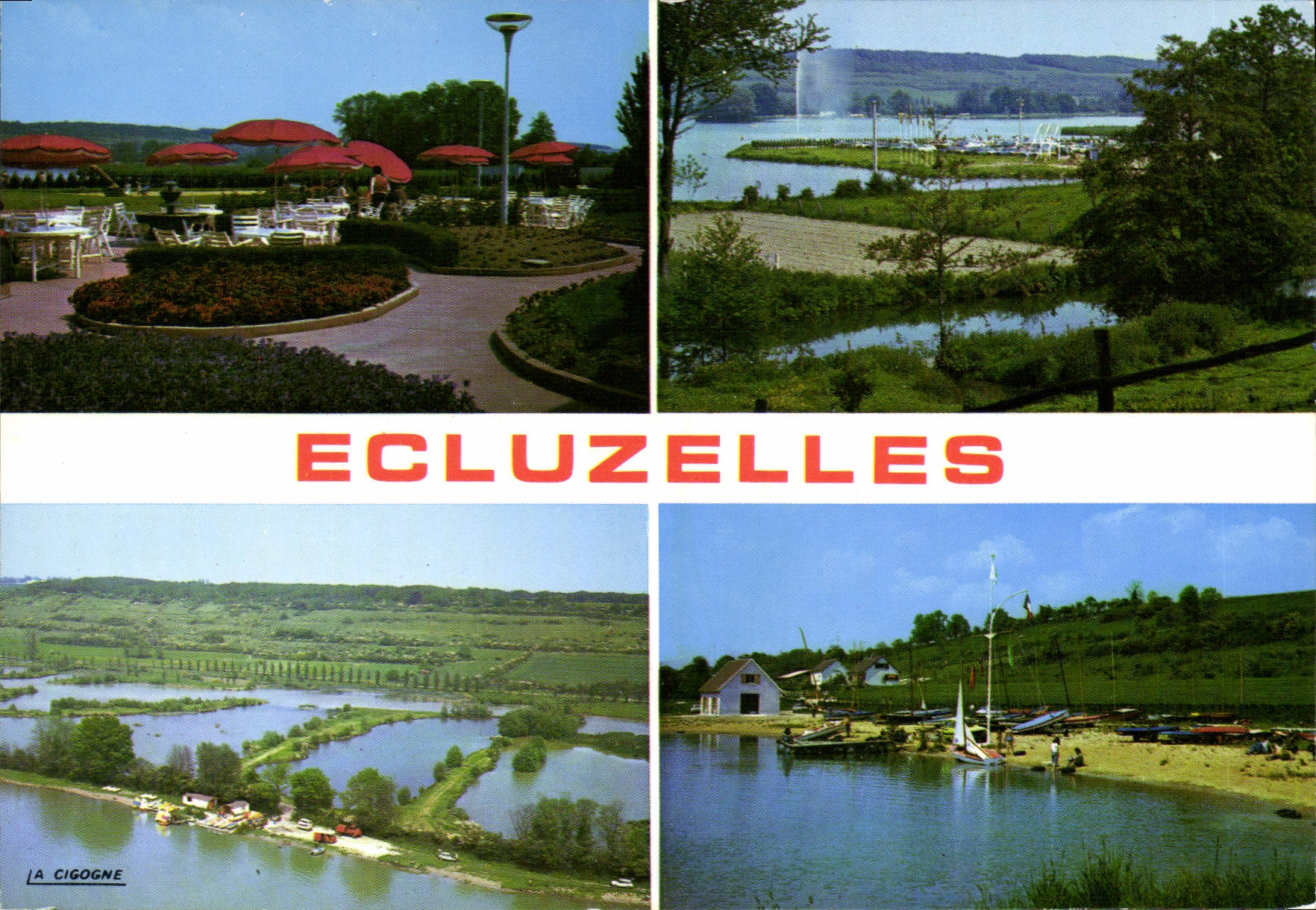 CPSM Ecluzelles Le Plan D'Eau