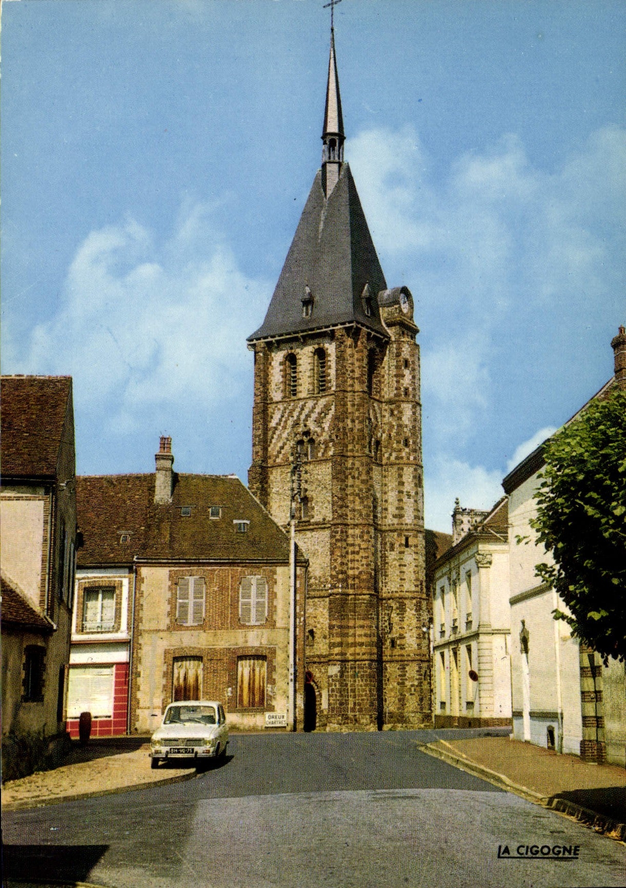 CPSM Senonches L'Eglise