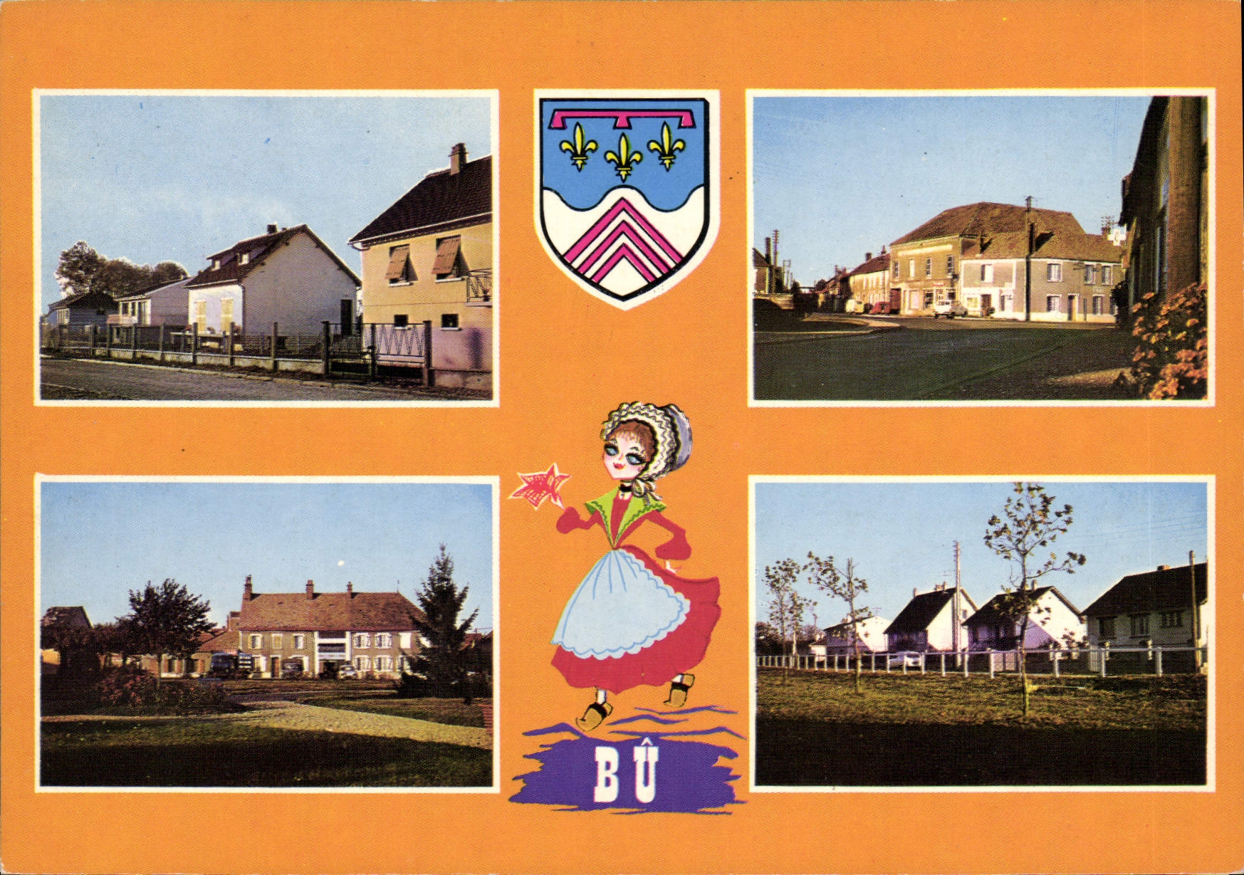 CPSM Bu Place Des Halles