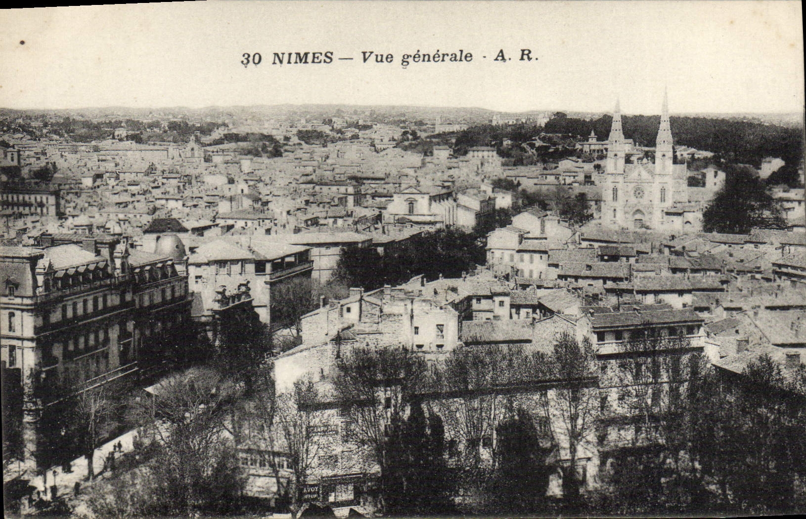 CPA Nimes Vue Generale