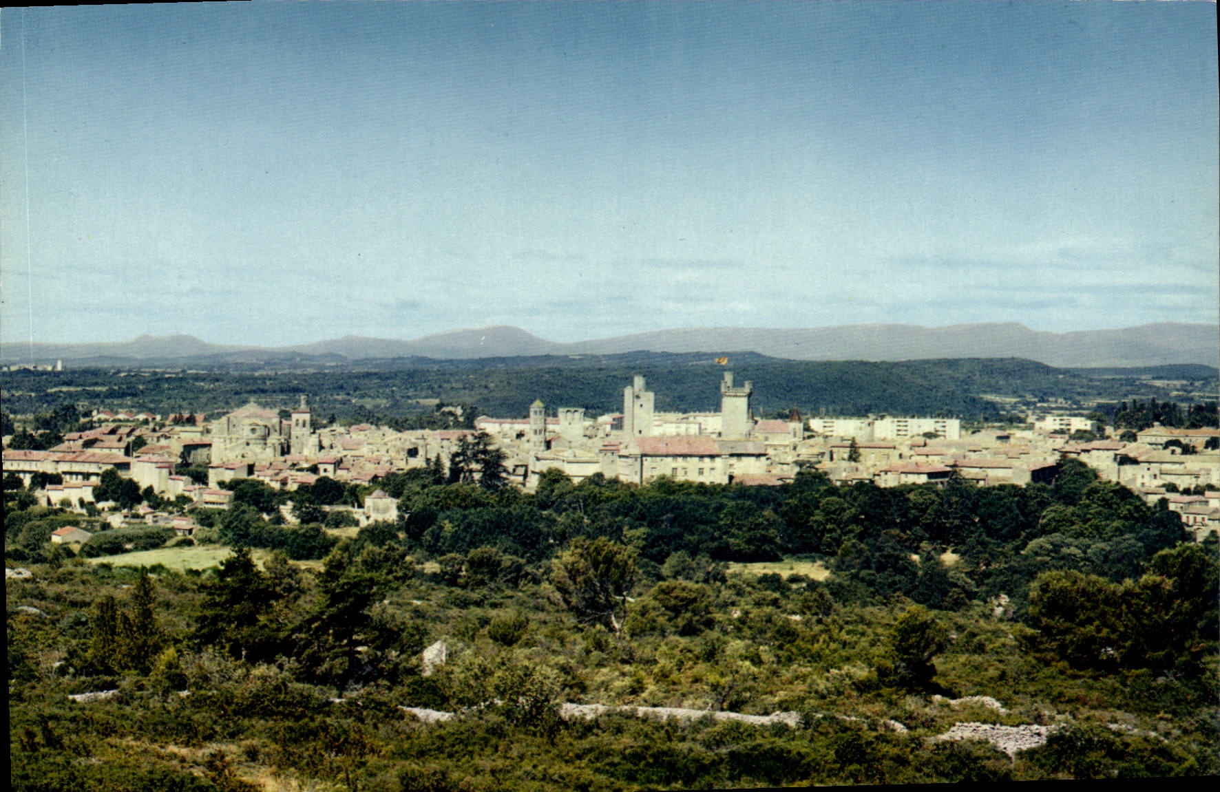 CPSM Uzes Vue Generale