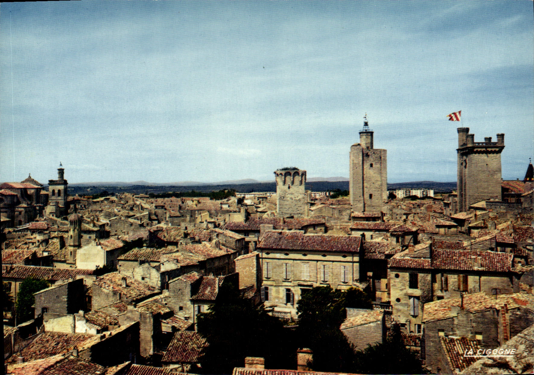 CPSM Uzes Vue Generale