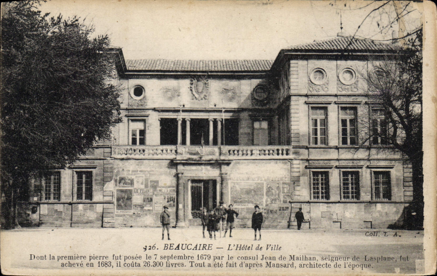 CPA Beaucaire L'Hotel De Ville