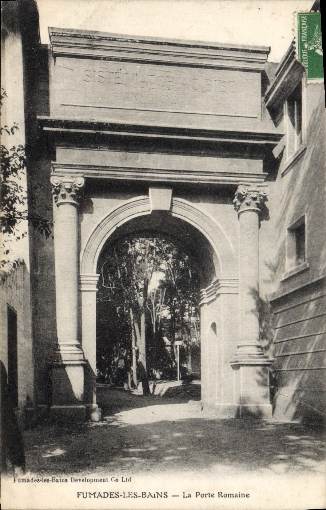 CPA Fumades Les Bains La Porte Romaine