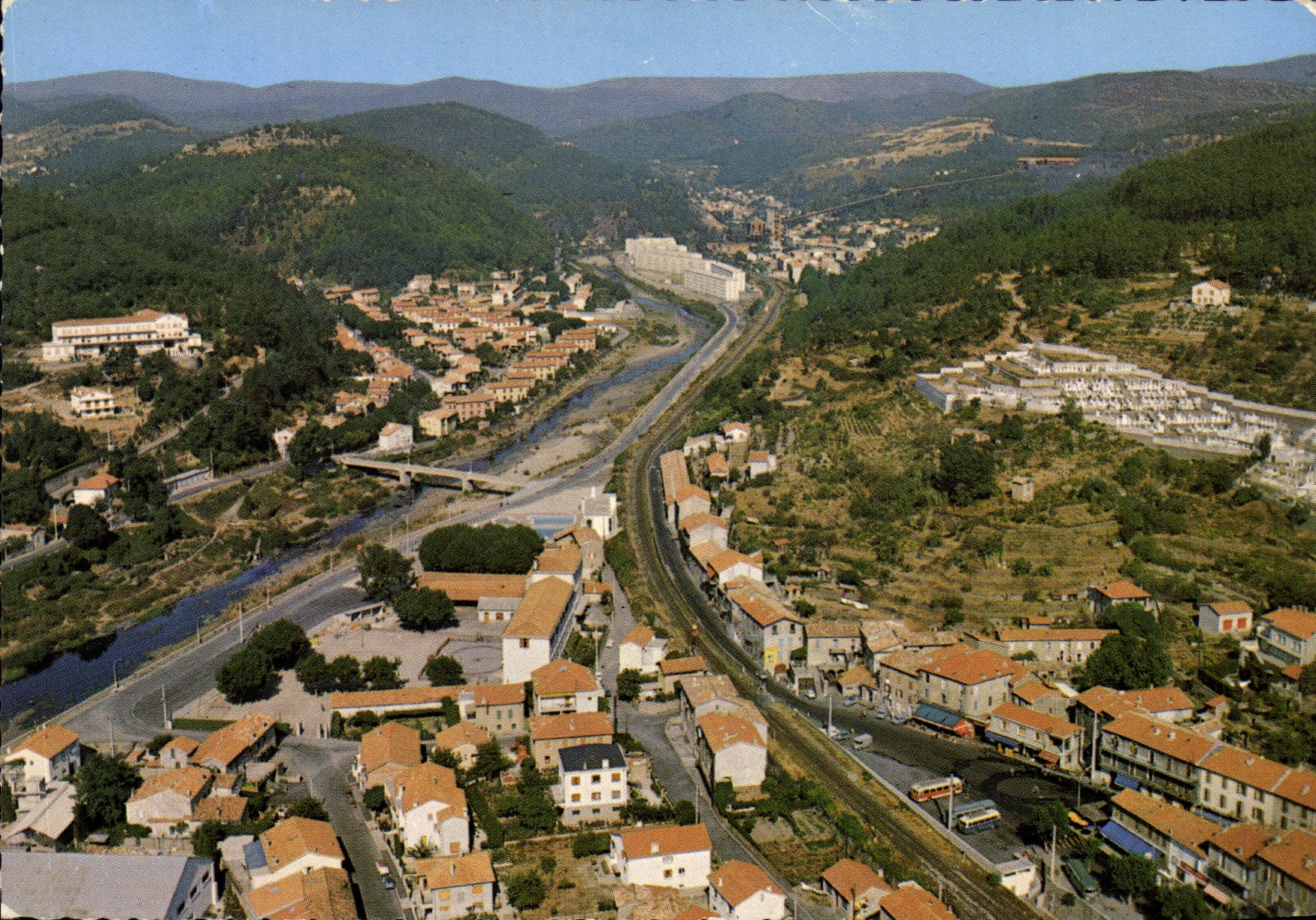 CPSM La GRANDE COMBE Vue D'Ensemble