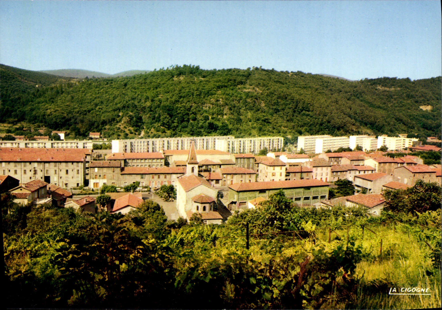 CPSM La GRANDE COMBE Trescol Vue Generale