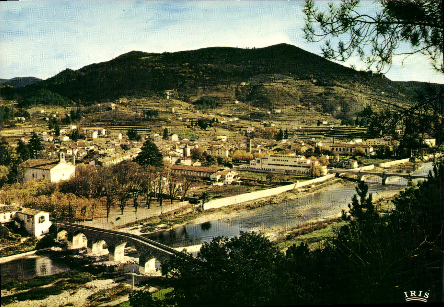 CPSM Saint Jean Du Gard Vue Generale