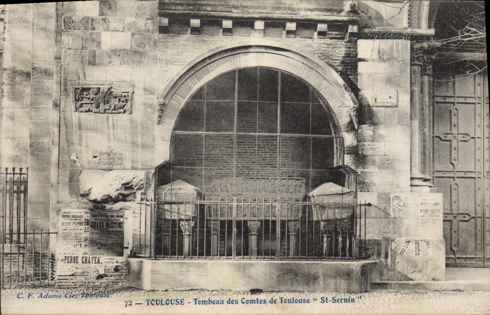 CPA Toulouse Tombeau Des Comtes