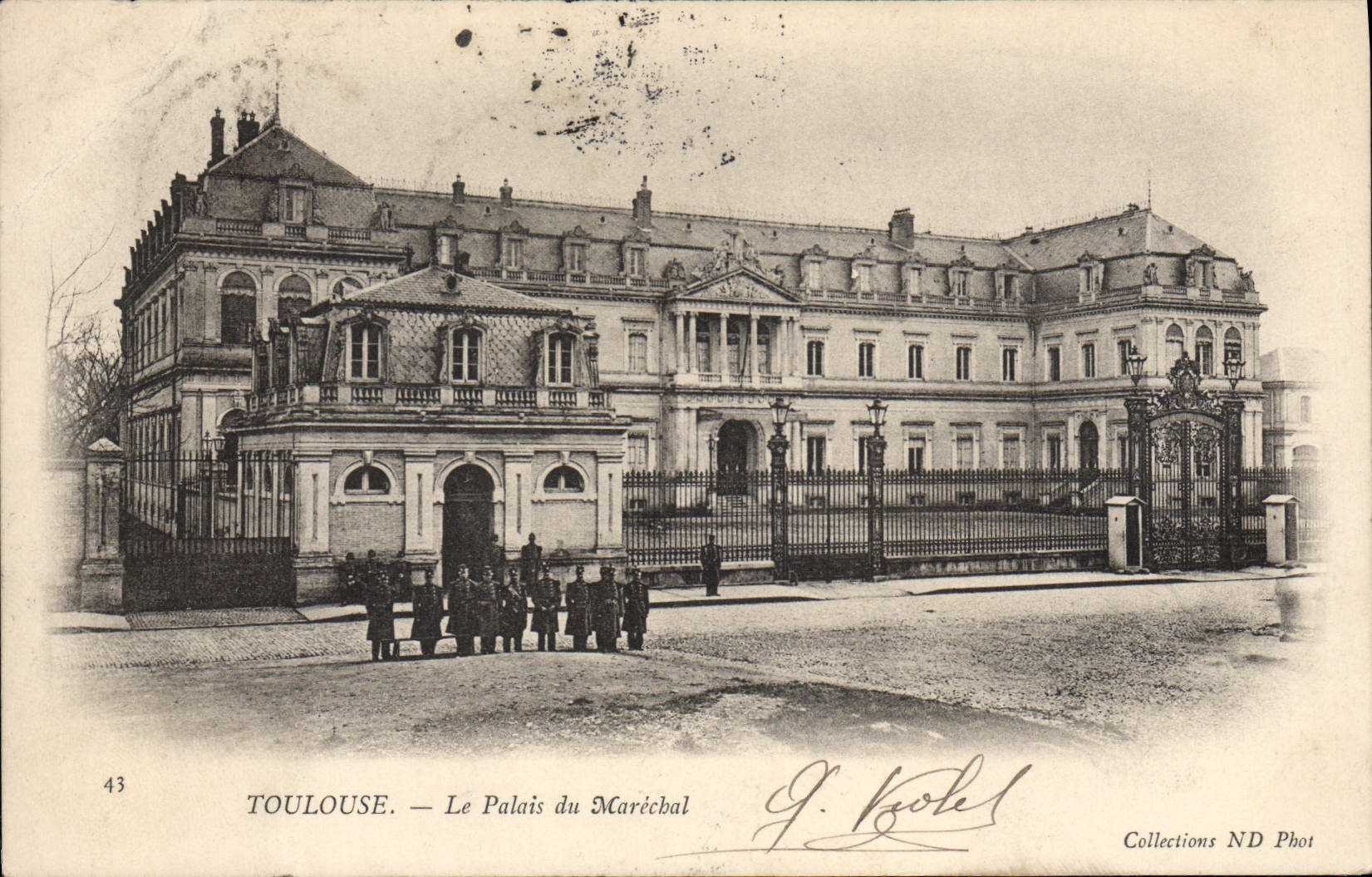 CPA Toulouse Le Palais Du Maréchal