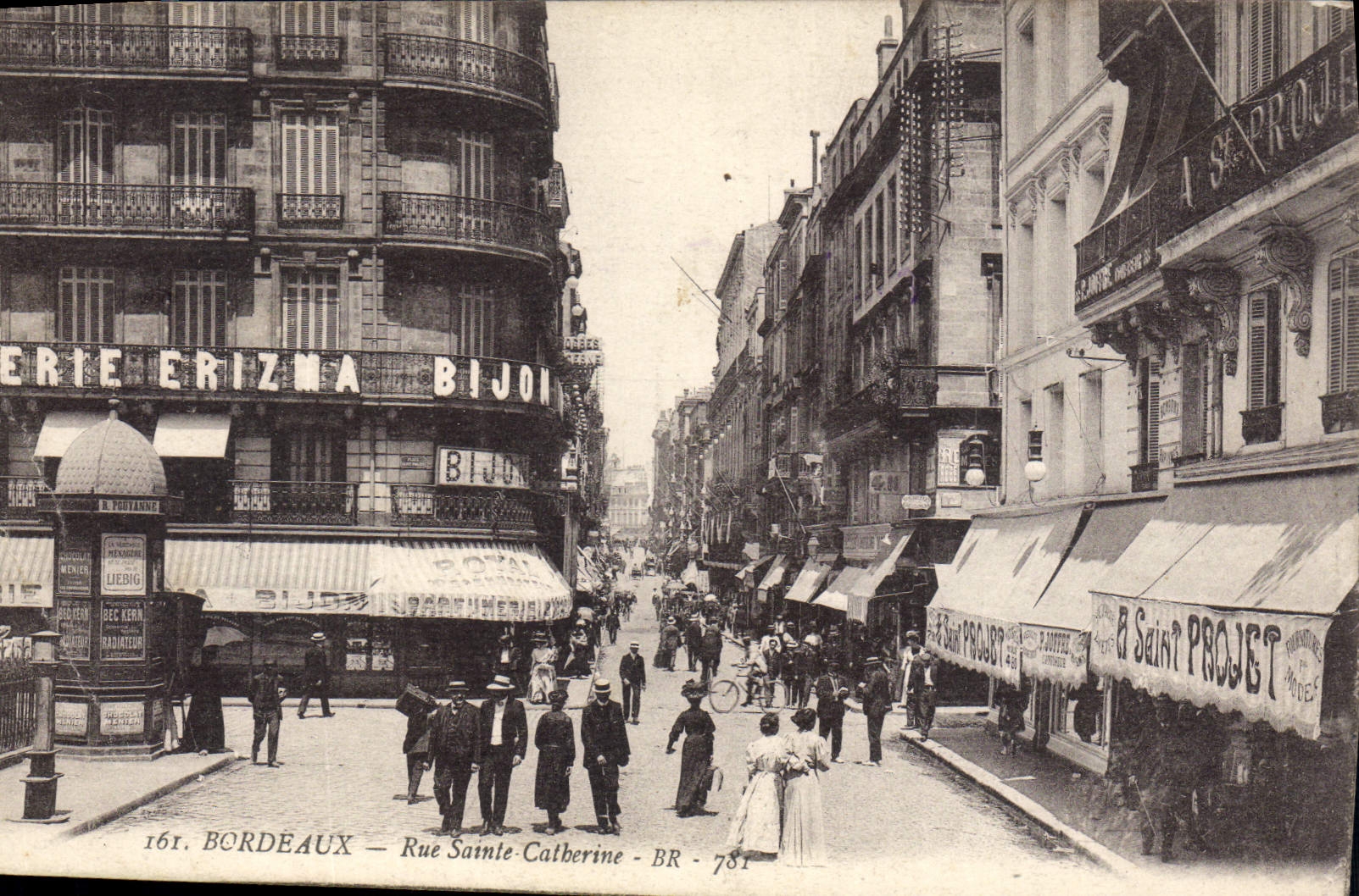CPA Bordeaux Rue Sainte Catherine