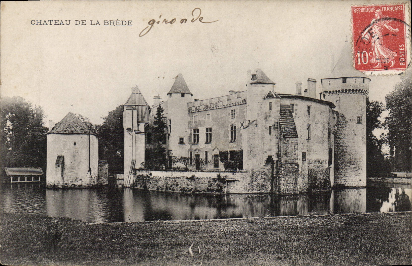 CPA Chateau De La Brede