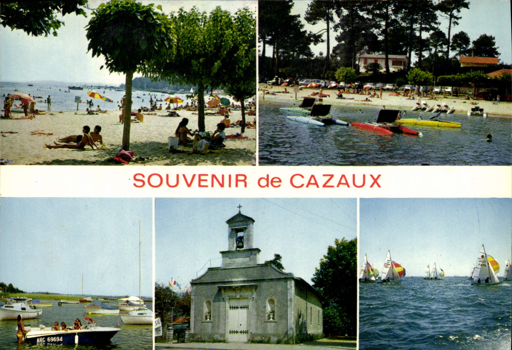 CPSM Cazaux Divers Aspects