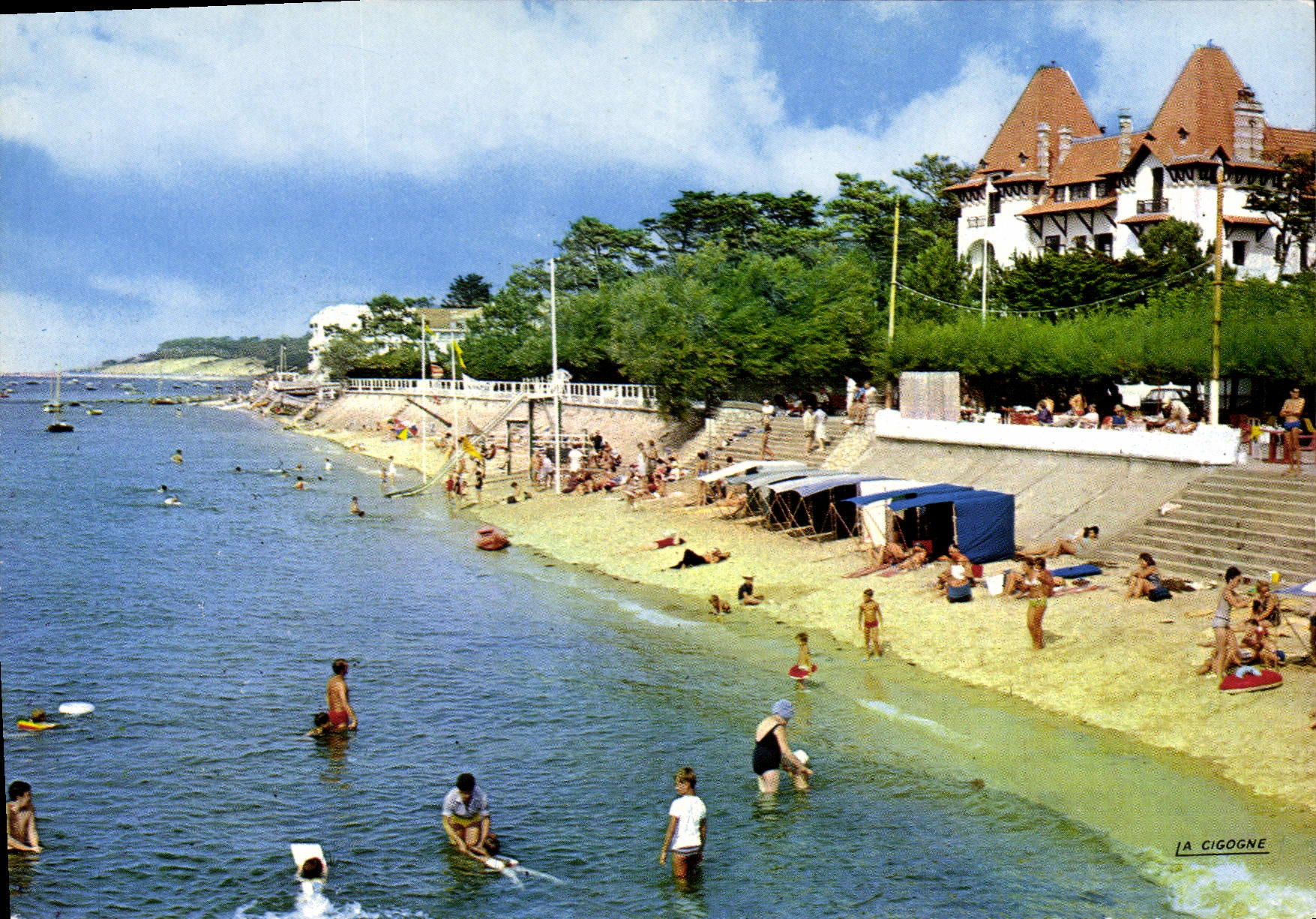 CPSM Bassin D'Arcachon Le Moulleau la Plage