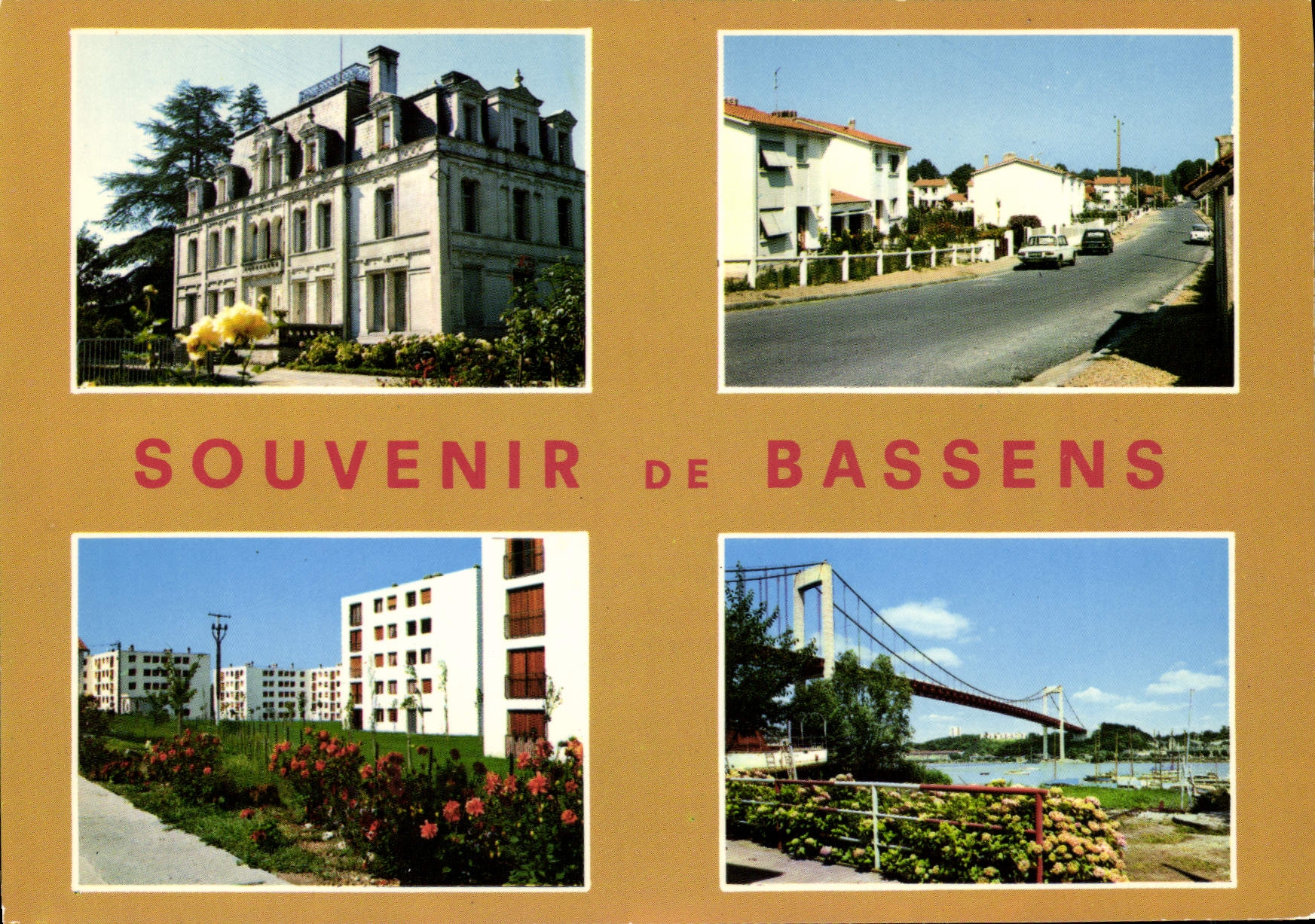 CPSM Bassens pres Bordeaux