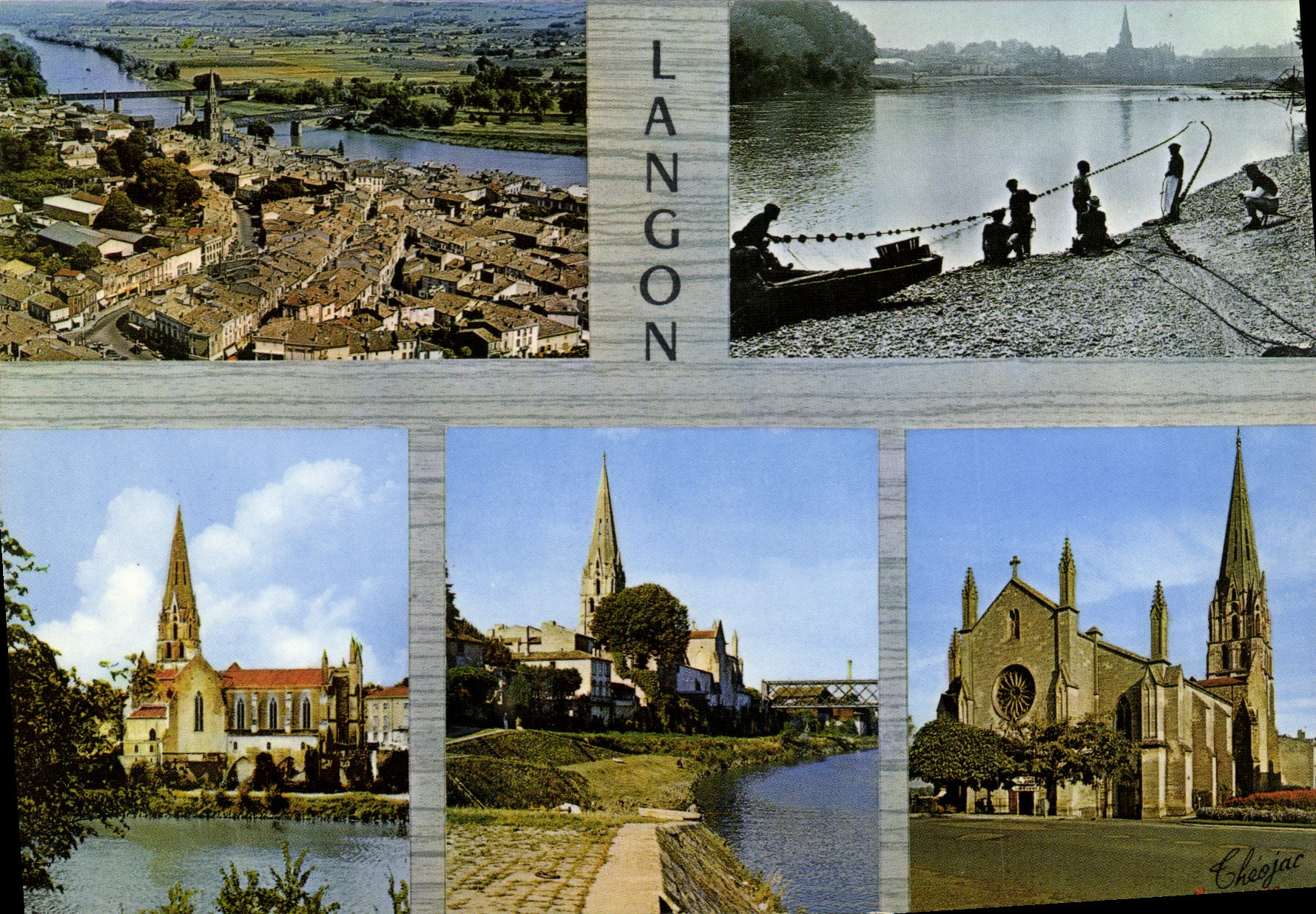 CPSM Langon Gironde