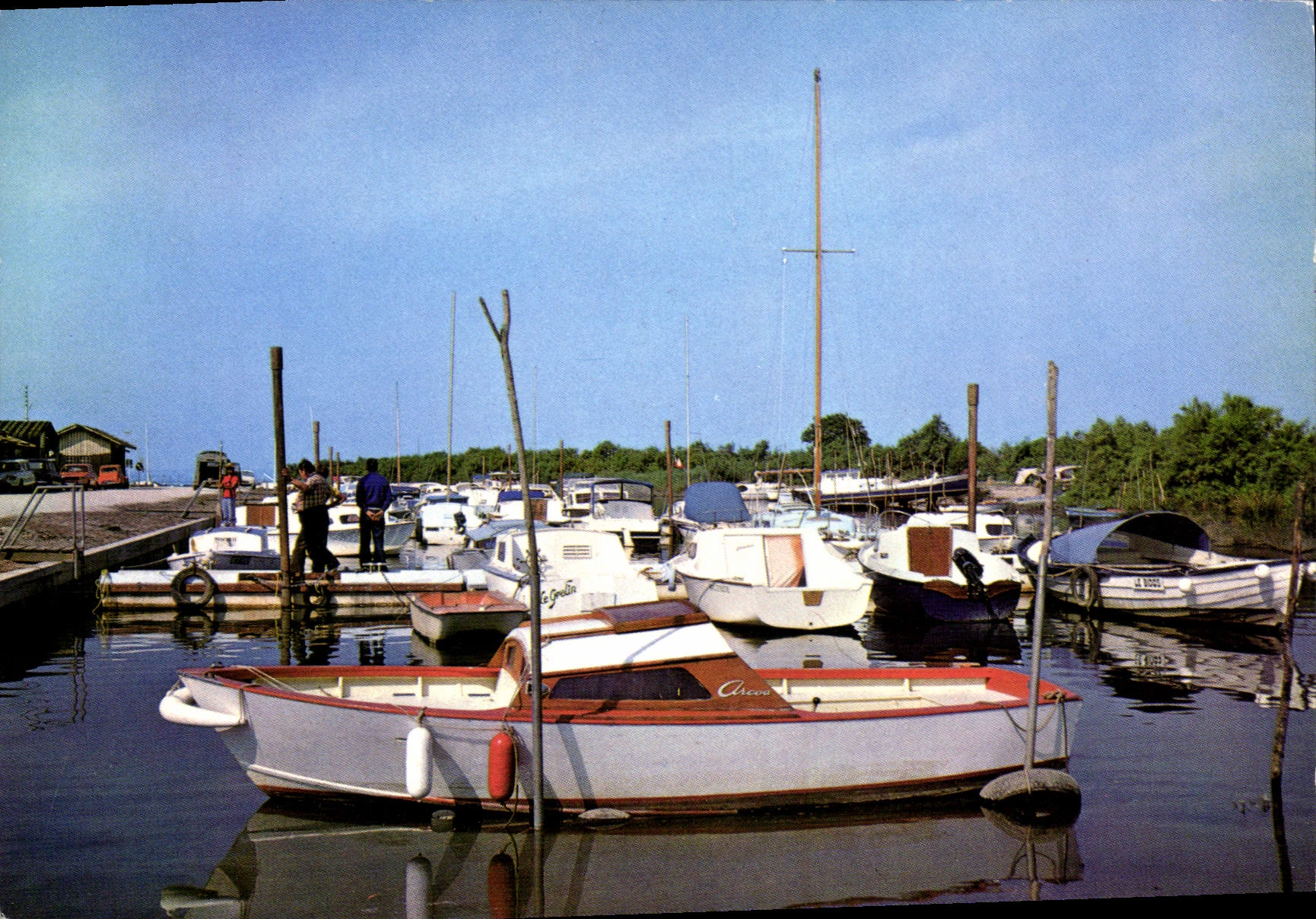 CPSM Audenge Bassin d'Arcachon Le Port de Plaisance