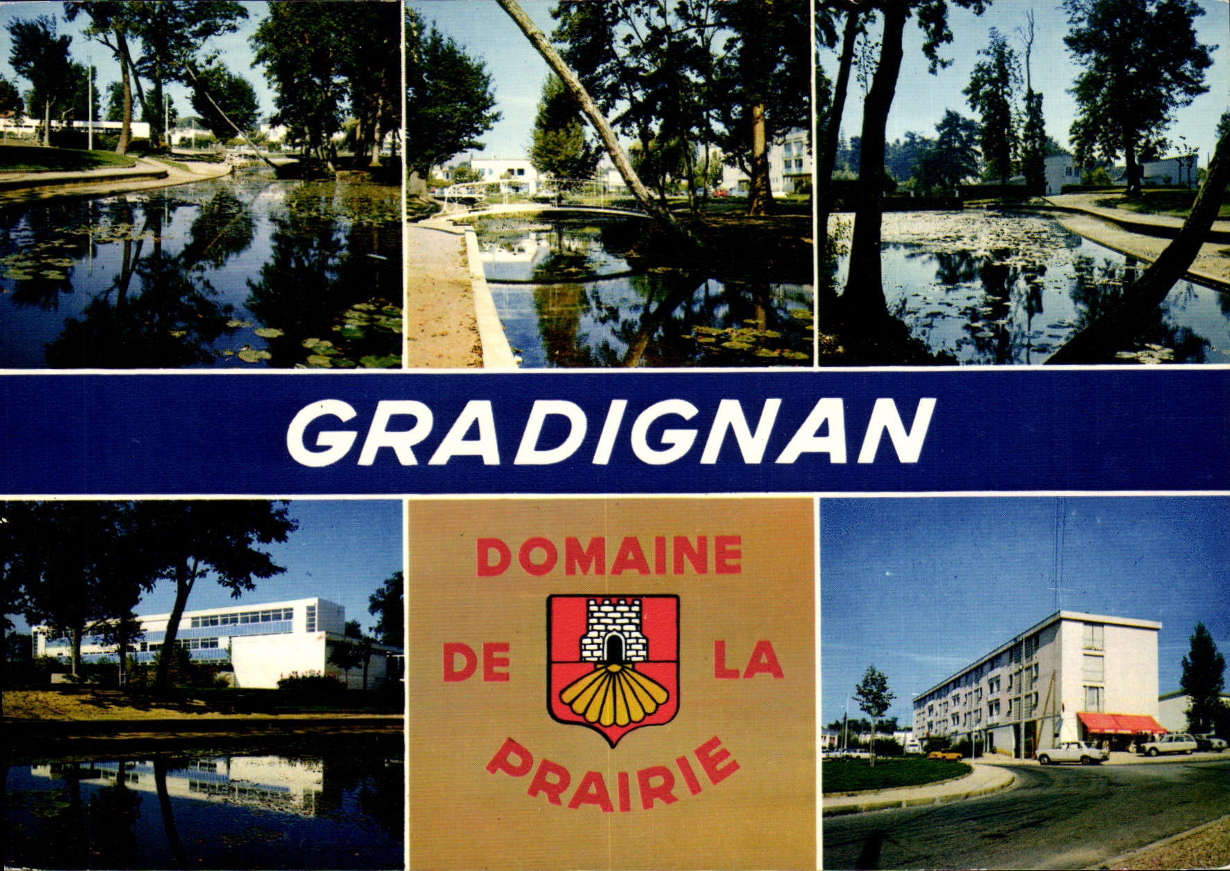 CPSM Gradignan Domaine De La Prairie