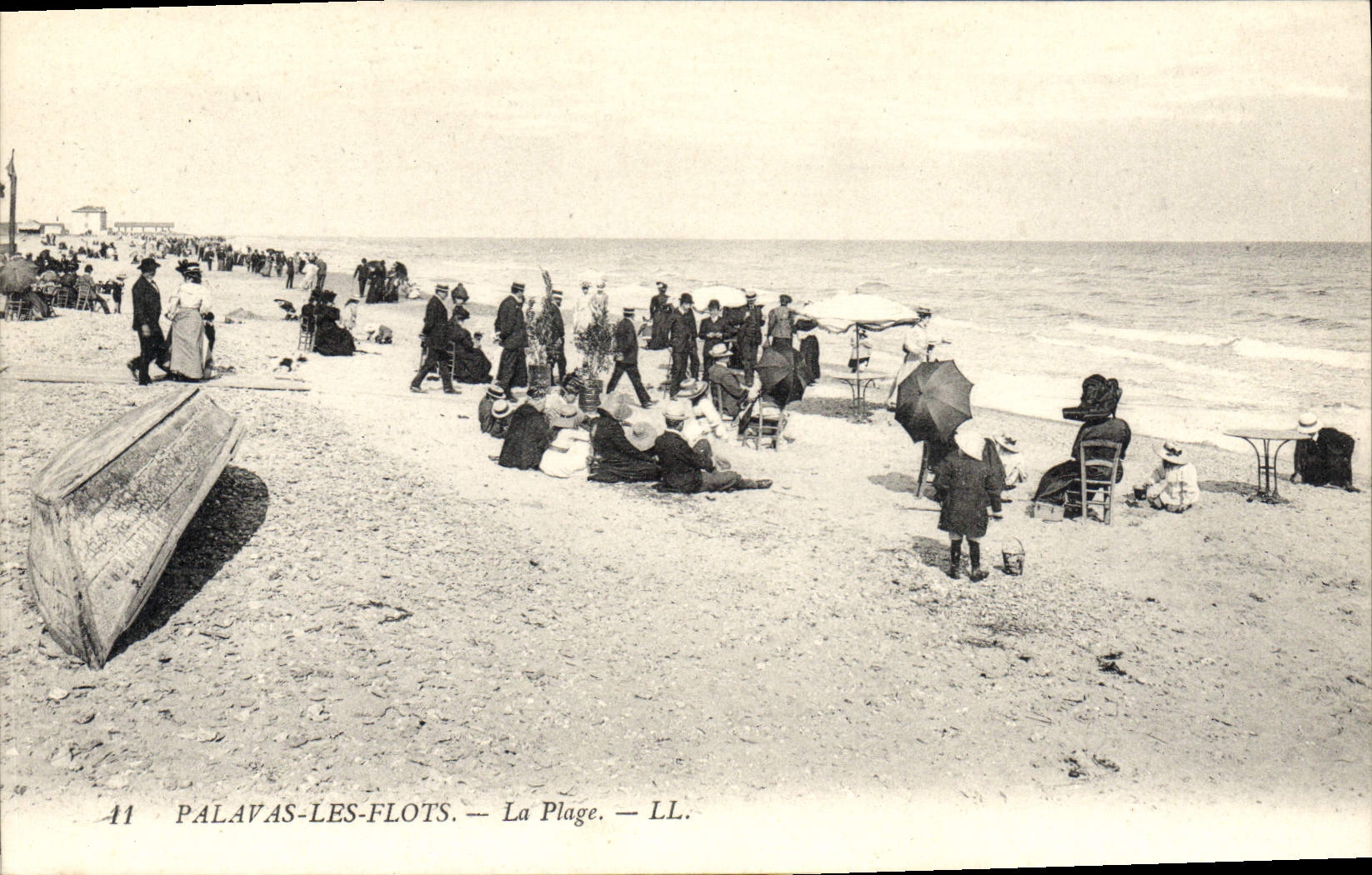 CPA Palavas Les Flots La Plage