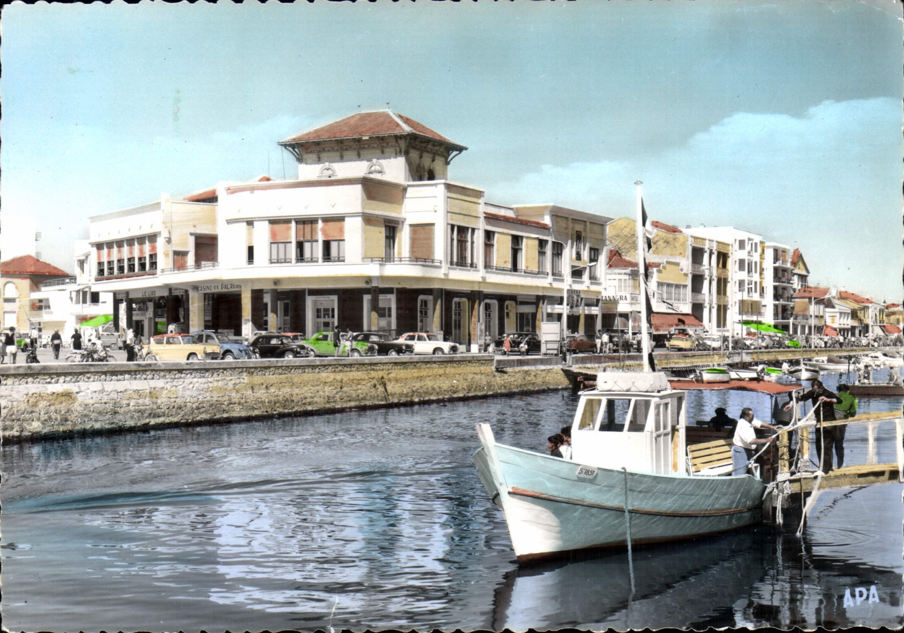 CPSM Palavas Les Flots Le Casino La Rive Droite