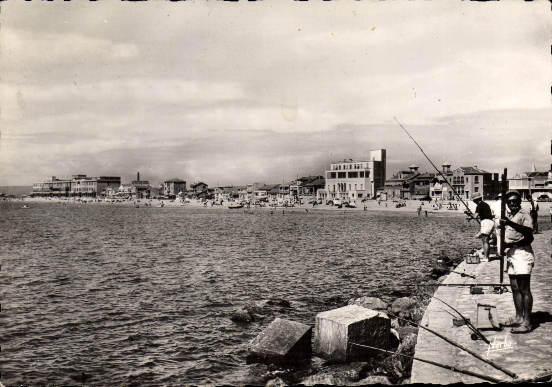 CPSM Palavas Les Flots La Plage De La Rive Droite